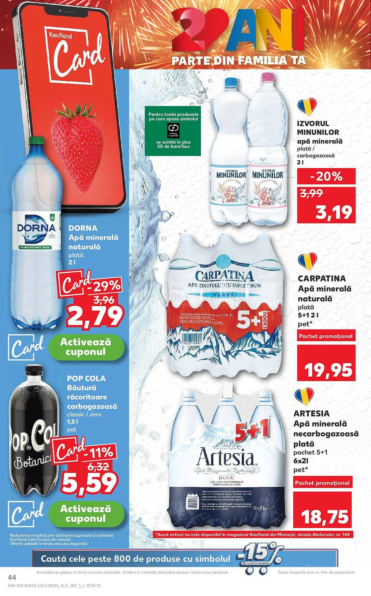 Catalog Catalog Kaufland de la 13 august până la 19 august 2025 - Revista Pagina 44