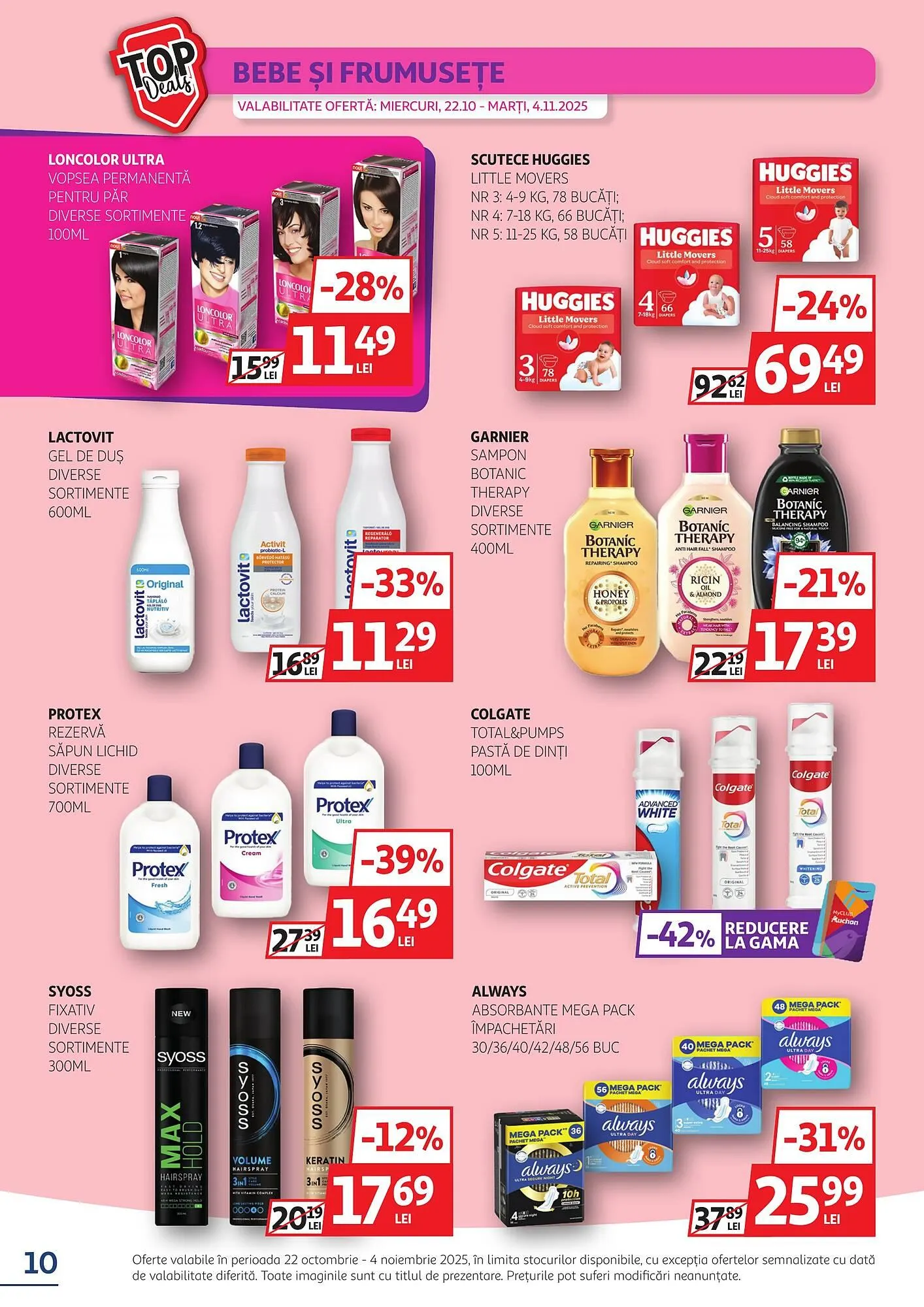 Catalog Catalog Auchan de la 22 octombrie până la 4 noiembrie 2025 - Revista Pagina 10