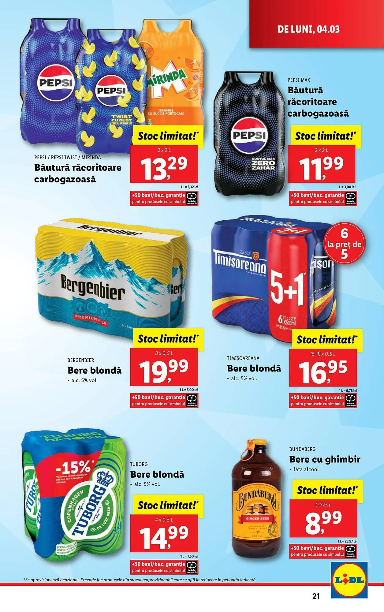 Catalog Lidl catalog de la 4 martie până la 10 martie 2024 - Revista Pagina 21