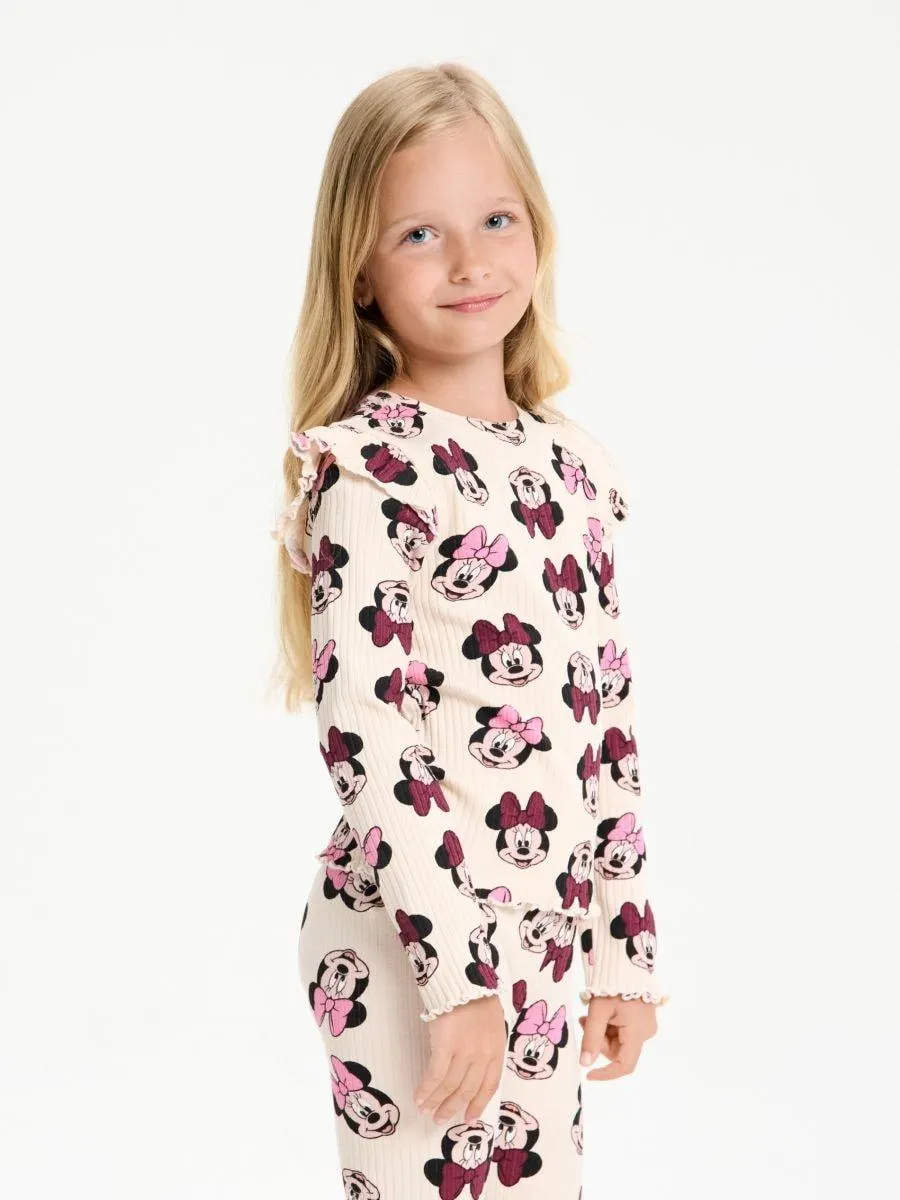 Tricou cu mânecă lungă Minnie Mouse