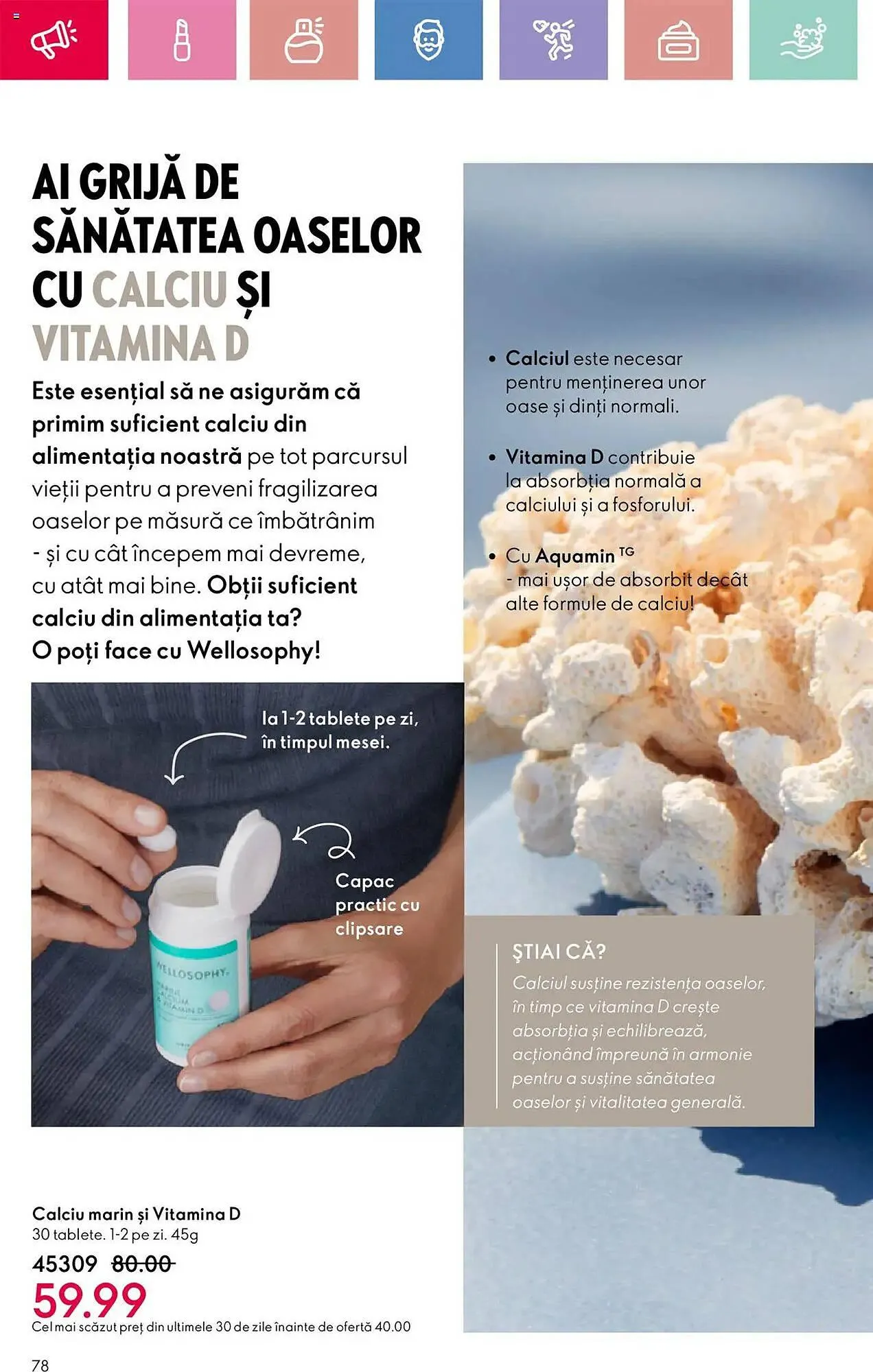 Catalog Catalog Oriflame de la 13 aprilie până la 3 mai 2025 - Revista Pagina 78