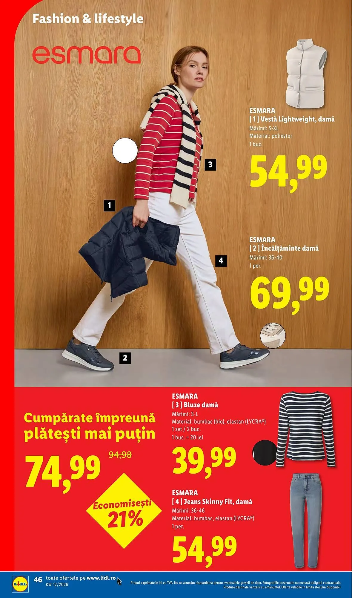 Catalog Catalog Lidl de la 16 martie până la 22 martie 2026 - Revista Pagina 46