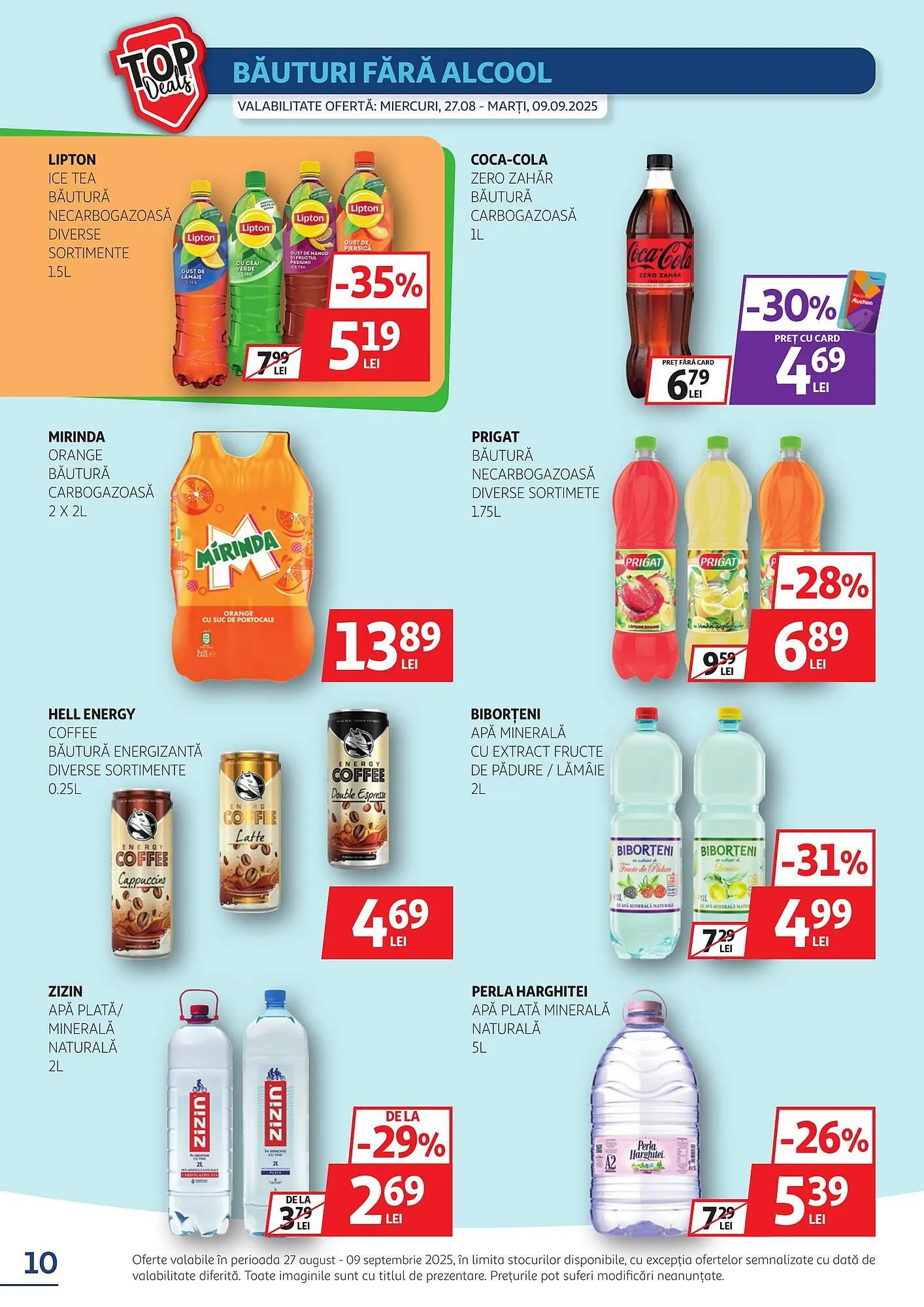 Catalog Catalog Auchan de la 27 august până la 9 septembrie 2025 - Revista Pagina 10