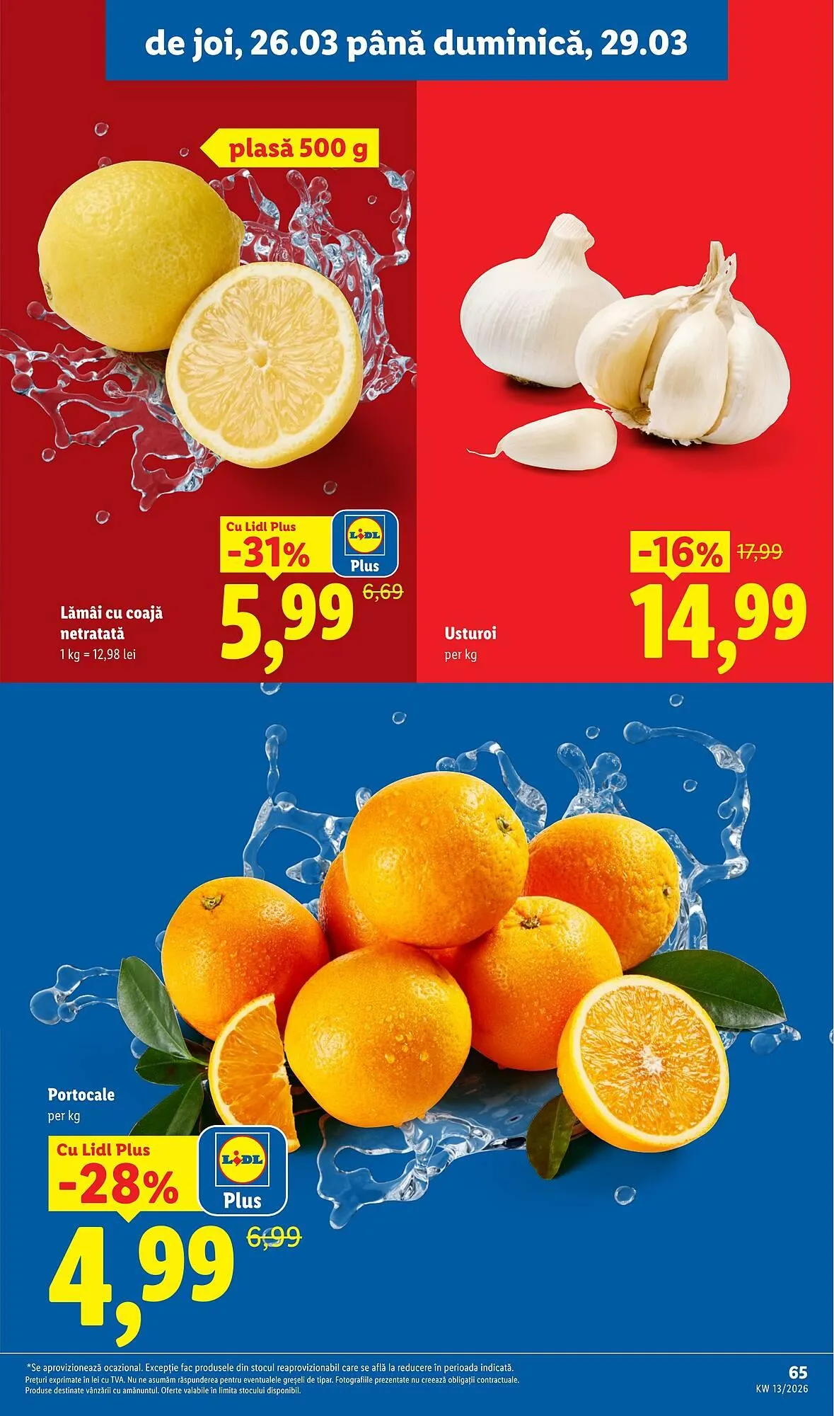 Catalog Catalog Lidl de la 23 martie până la 29 martie 2026 - Revista Pagina 65