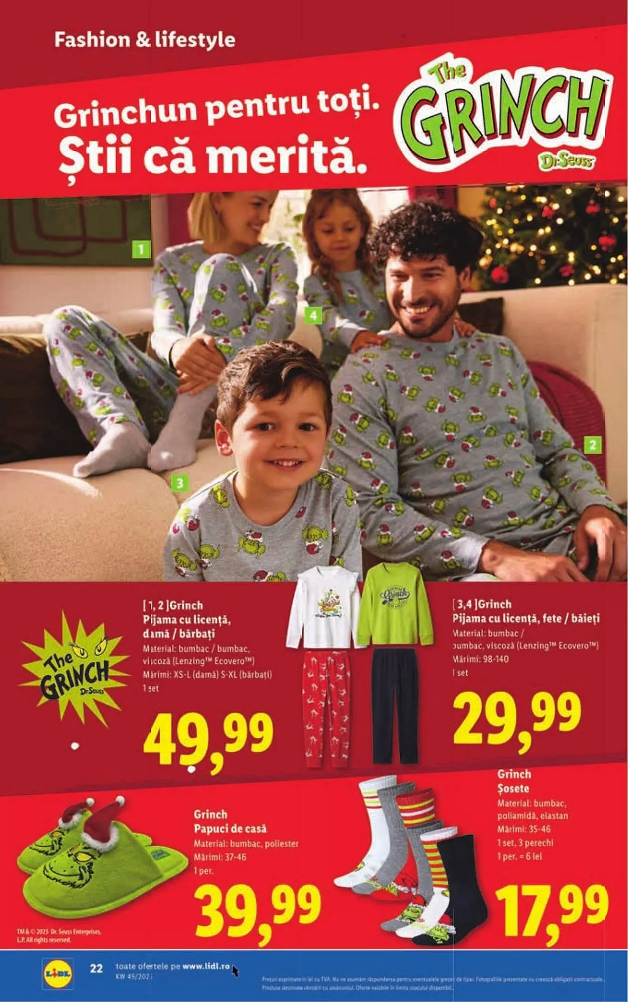 Catalog Catalog Lidl de la 1 decembrie până la 7 decembrie 2025 - Revista Pagina 22
