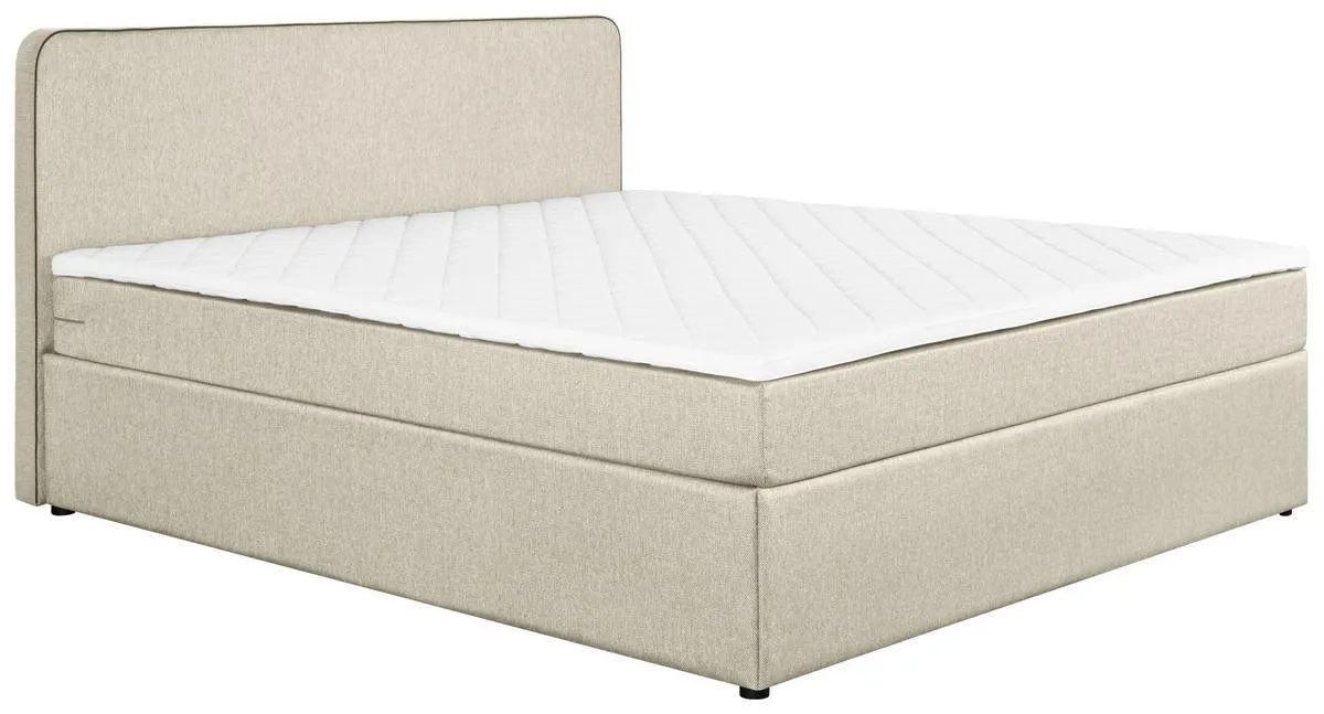 TIP BOXSPRING FĂRĂ ARCURI 120/200 cm in bej