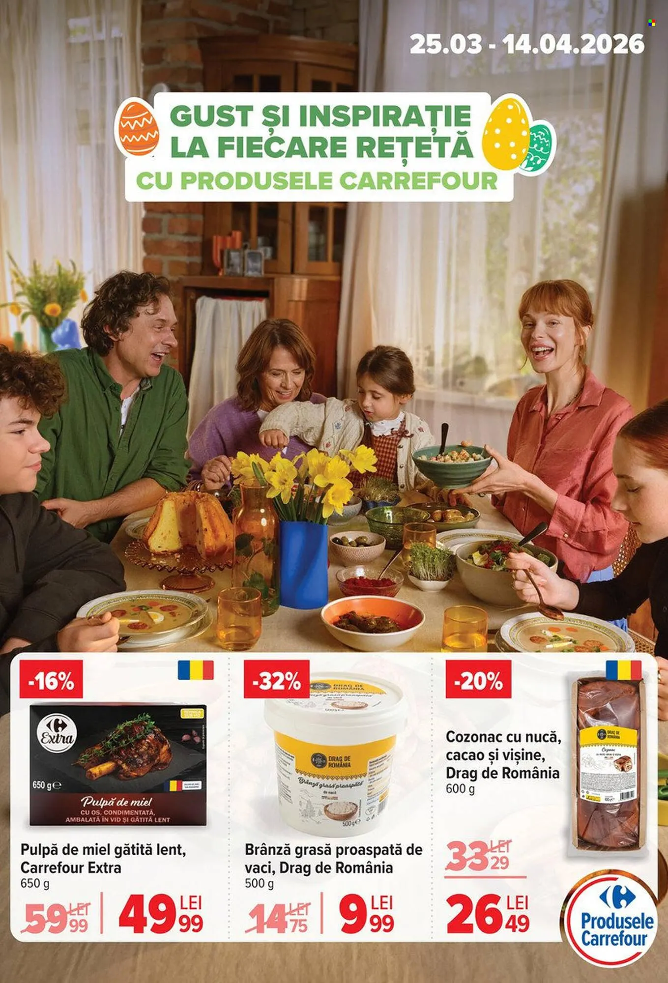 Catalog Catalog Carrefour Market de la 25 martie până la 5 aprilie 2026 - Revista Pagina 25