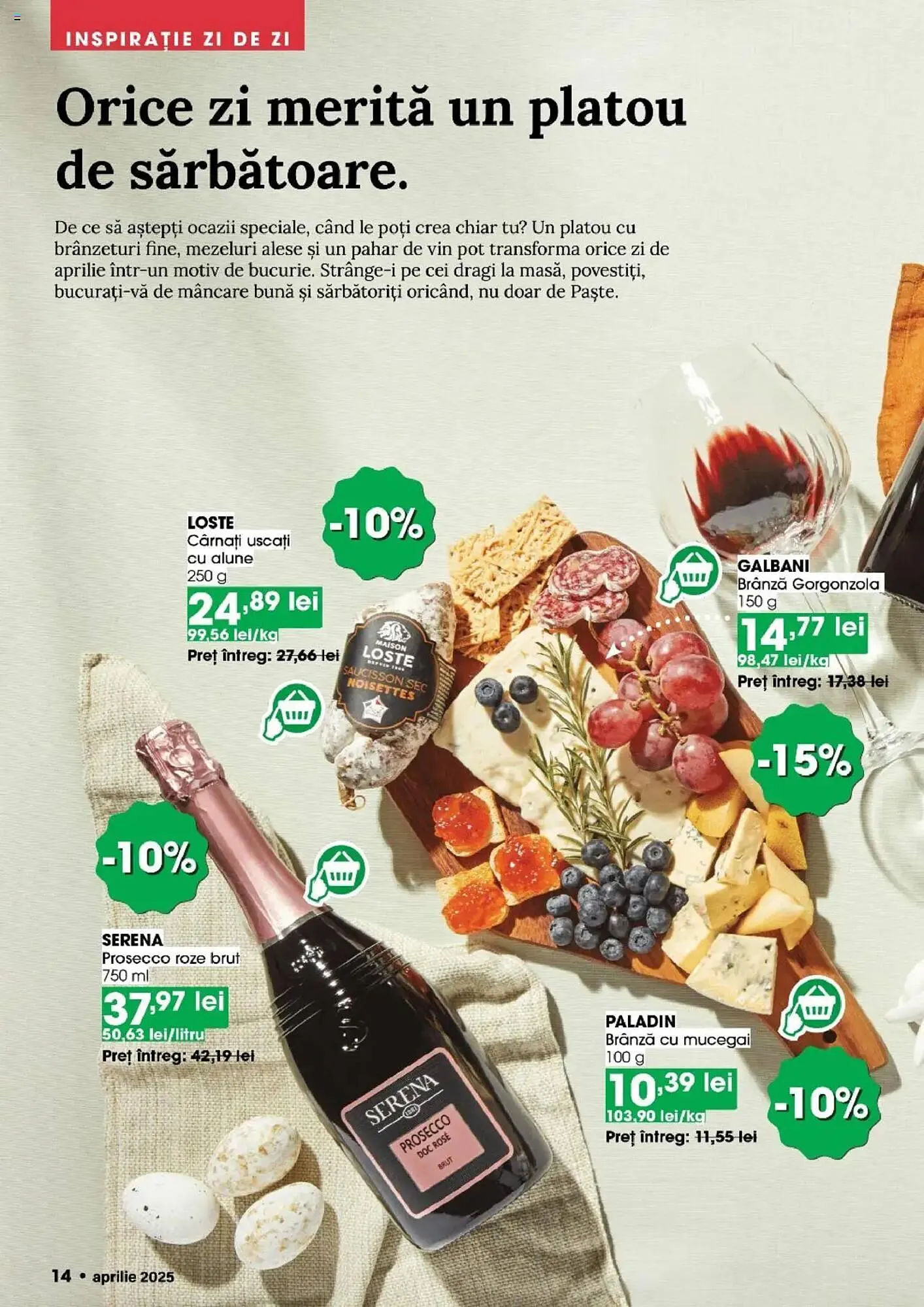 Catalog Catalog Mega Image de la 1 aprilie până la 30 aprilie 2025 - Revista Pagina 14