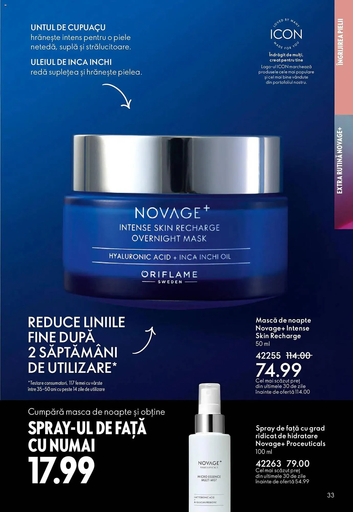 Catalog Catalog Oriflame de la 24 martie până la 14 aprilie 2026 - Revista Pagina 33