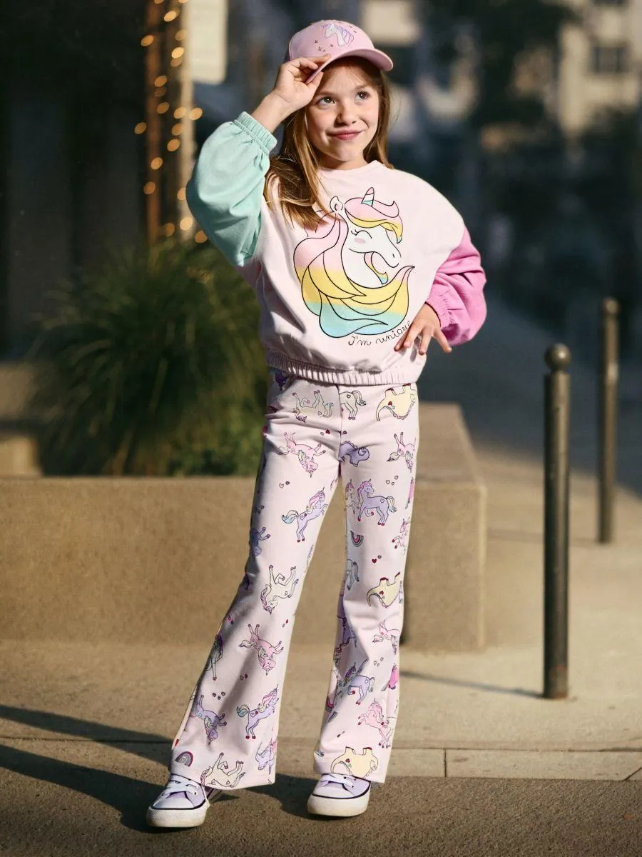 Hanorac cu motiv unicorn