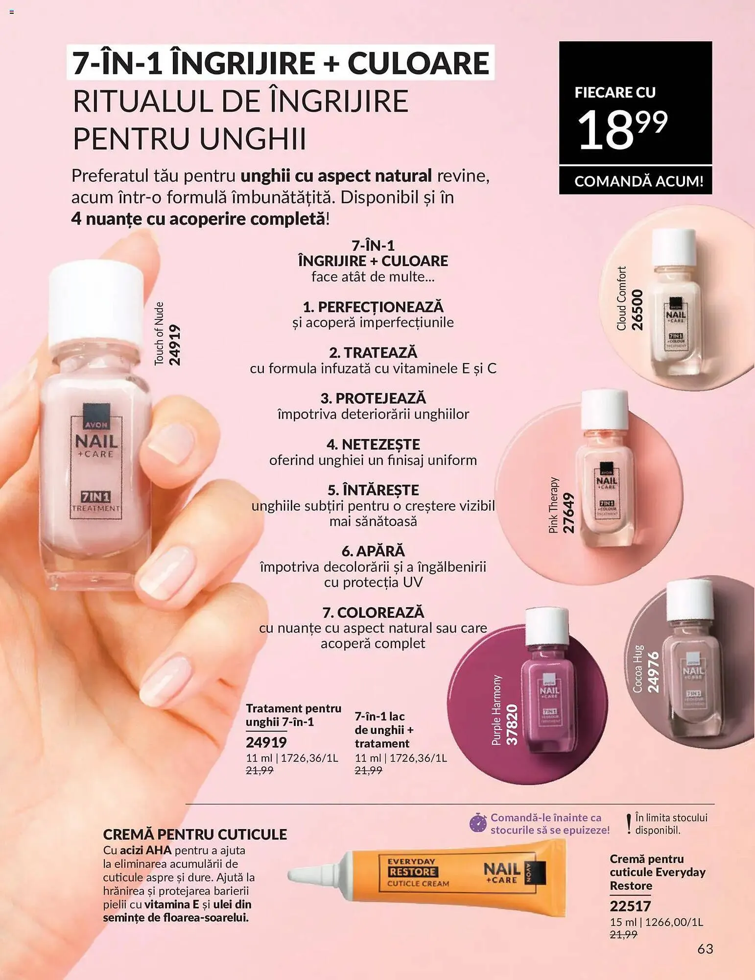 Catalog Catalog Avon de la 30 aprilie până la 31 mai 2026 - Revista Pagina 65