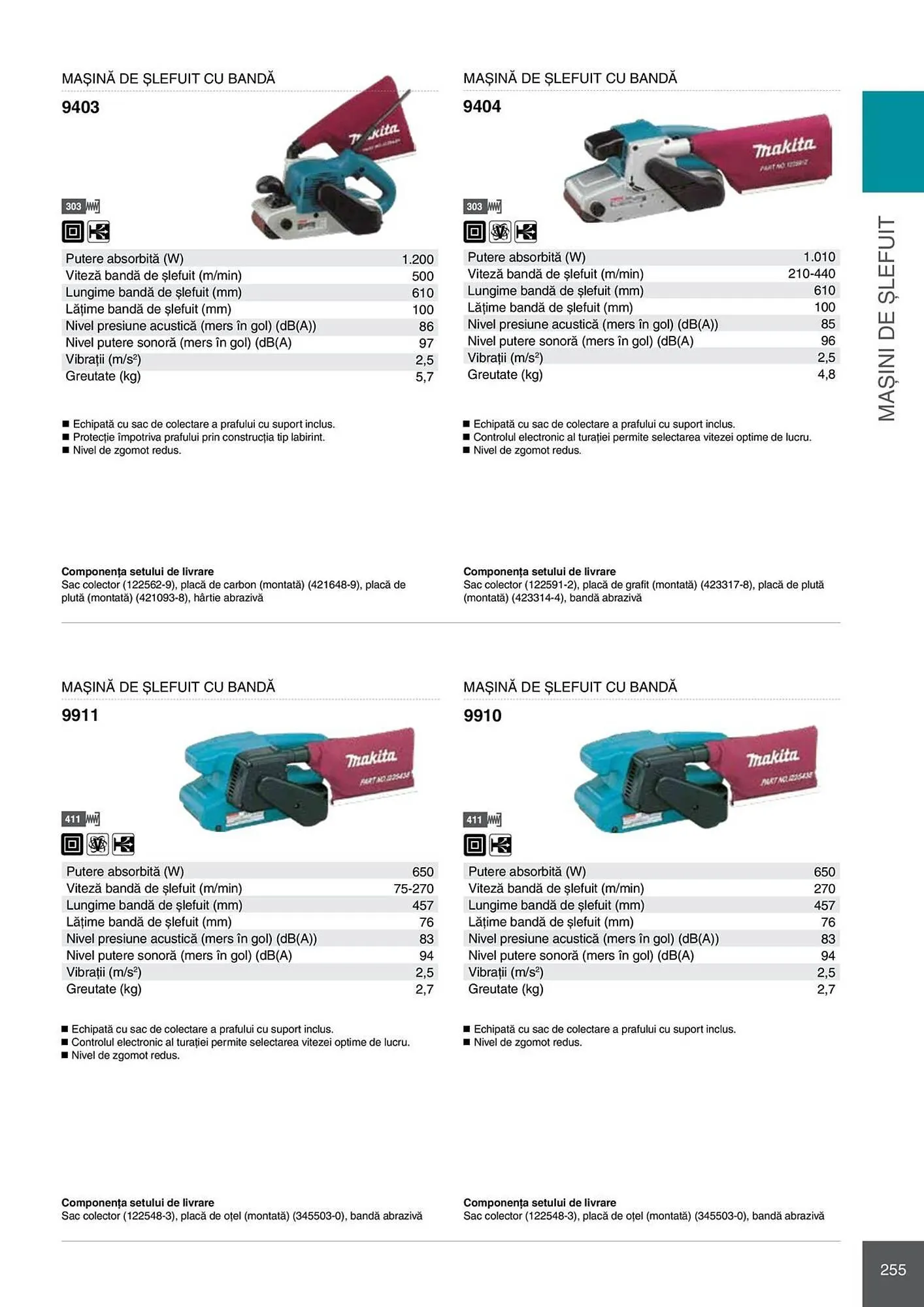 Catalog Catalog Makita de la 28 aprilie până la 31 decembrie 2026 - Revista Pagina 255