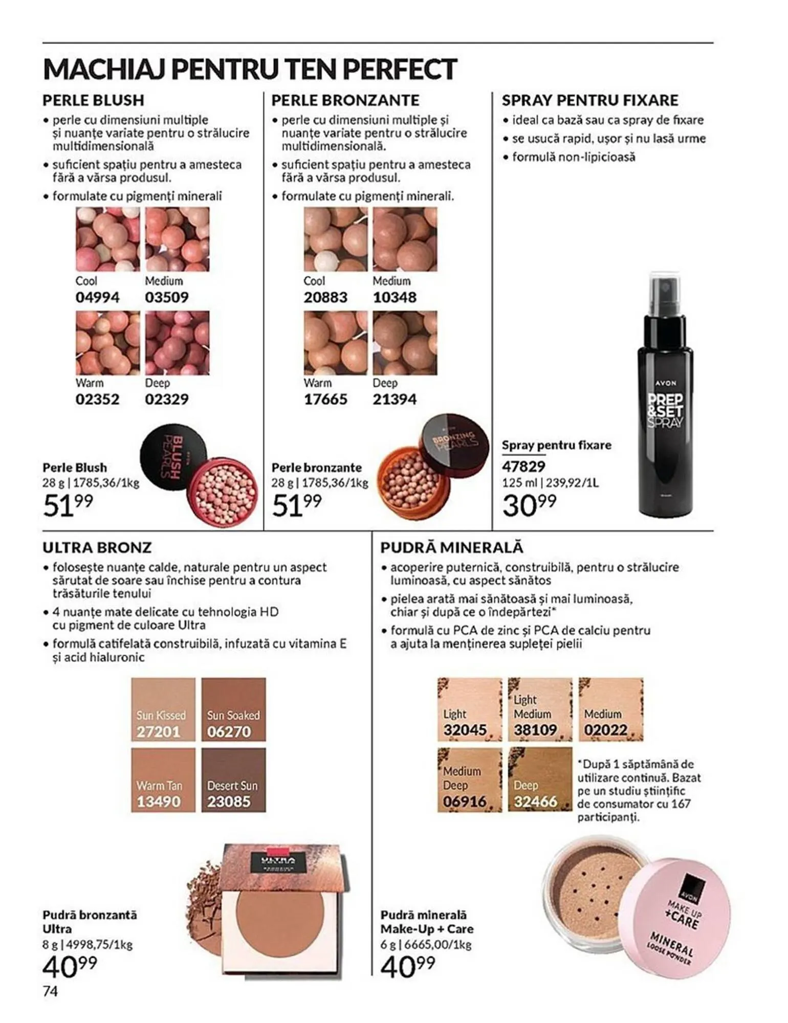 Catalog Catalog Avon de la 3 noiembrie până la 30 noiembrie 2025 - Revista Pagina 72