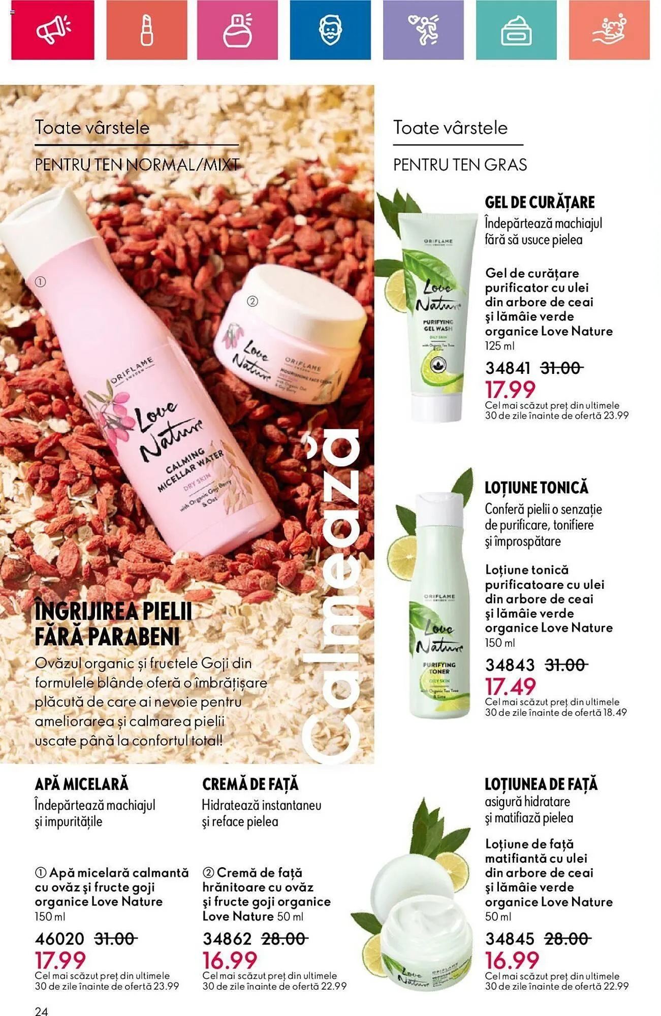 Catalog Oriflame catalog de la 28 mai până la 17 iunie 2024 - Revista Pagina 24