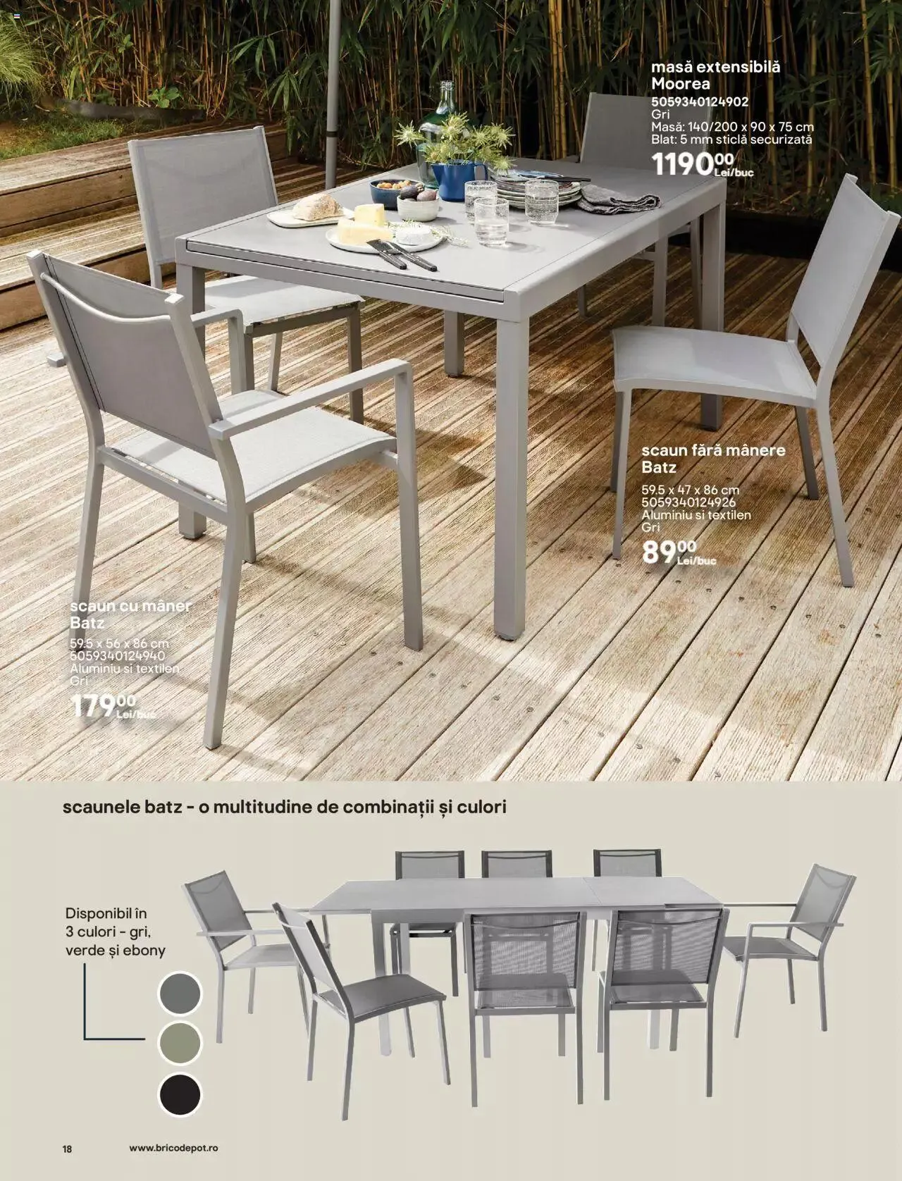 Catalog Brico Depot catalog - Bucuria momentelor de la 1 iunie până la 30 septembrie 2023 - Revista Pagina 18