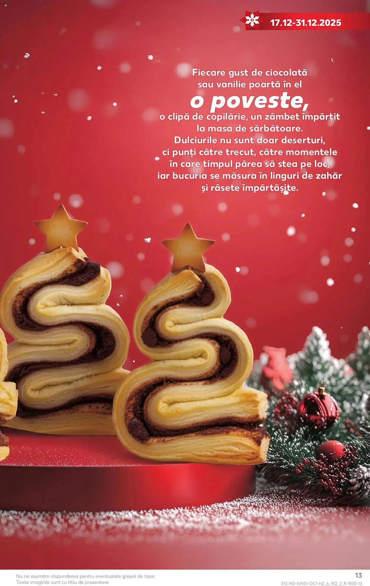 Catalog Catalog Kaufland de la 16 decembrie până la 31 decembrie 2025 - Revista Pagina 13