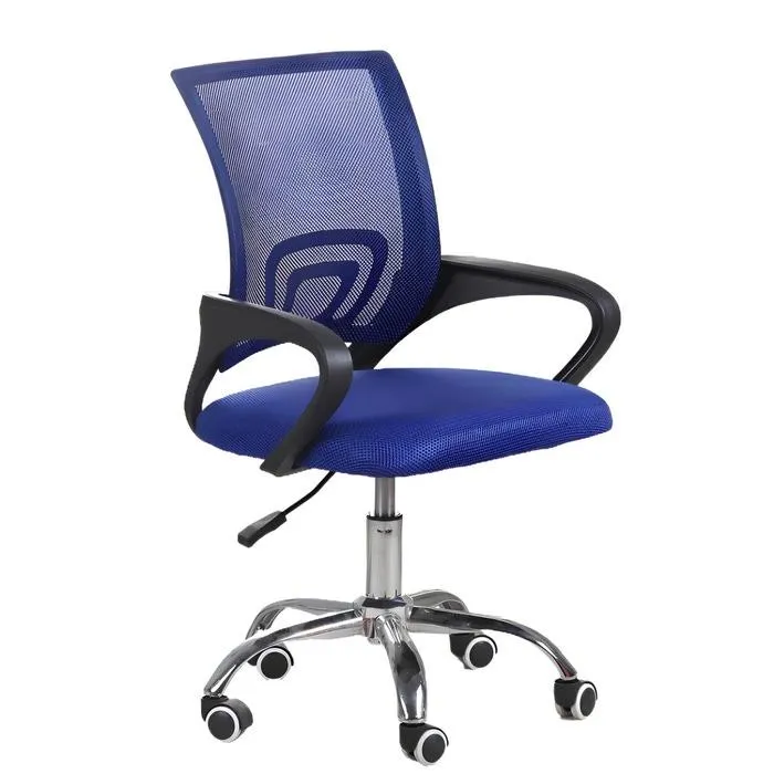 Scaun birou ergonomic Agira RC-04, rotativ, mesh, albastru + negru