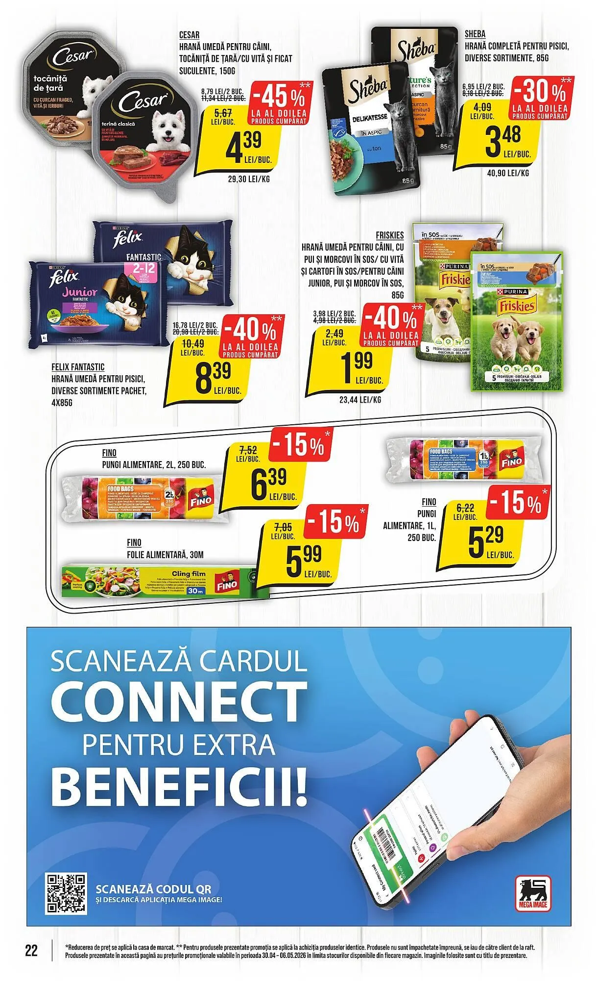 Catalog Catalog Mega Image de la 30 aprilie până la 6 mai 2026 - Revista Pagina 22
