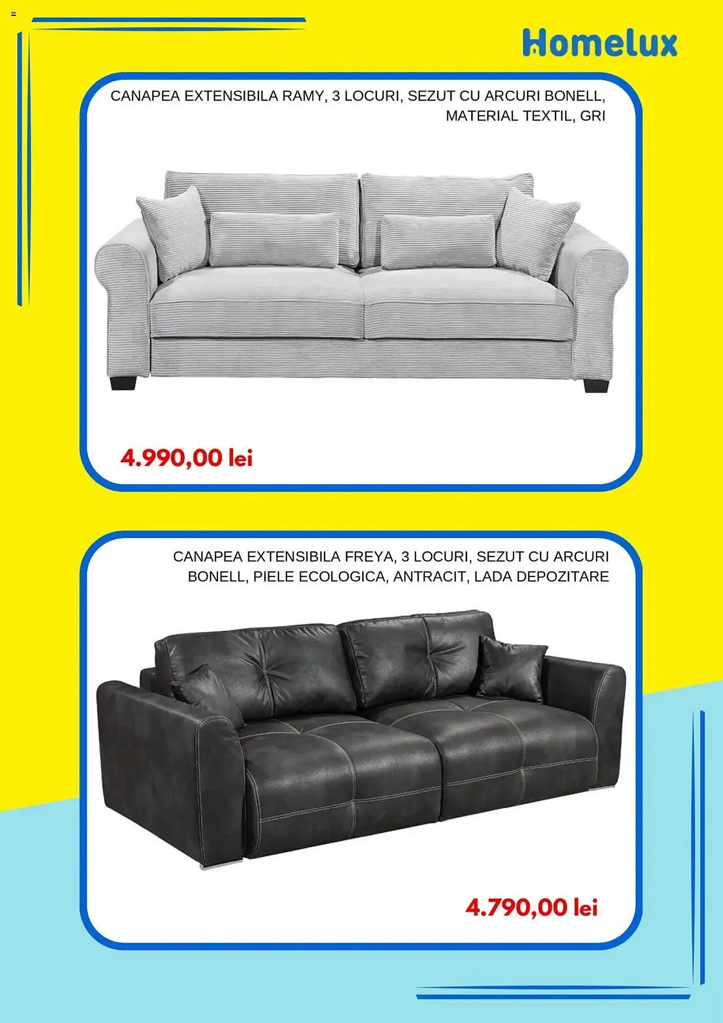 Catalog Catalog Homelux de la 14 februarie până la 31 martie 2025 - Revista Pagina 5