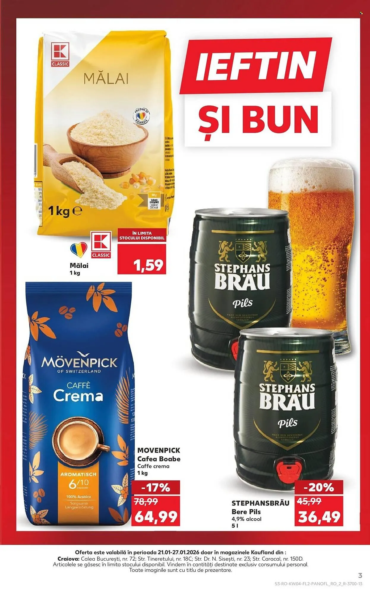 Catalog Catalog Kaufland de la 21 ianuarie până la 27 ianuarie 2026 - Revista Pagina 3