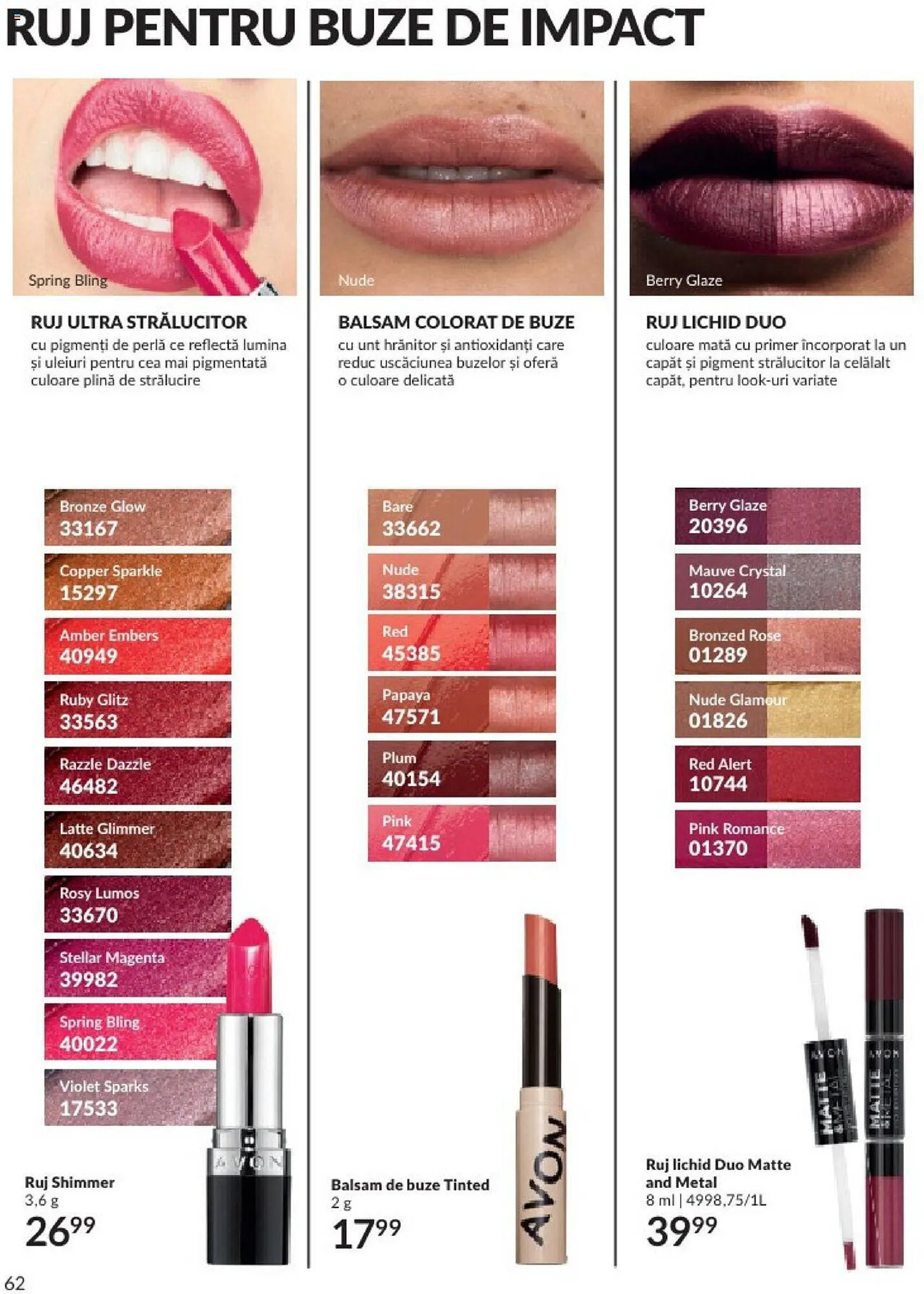 Catalog Avon catalog de la 1 septembrie până la 30 septembrie 2023 - Revista Pagina 64