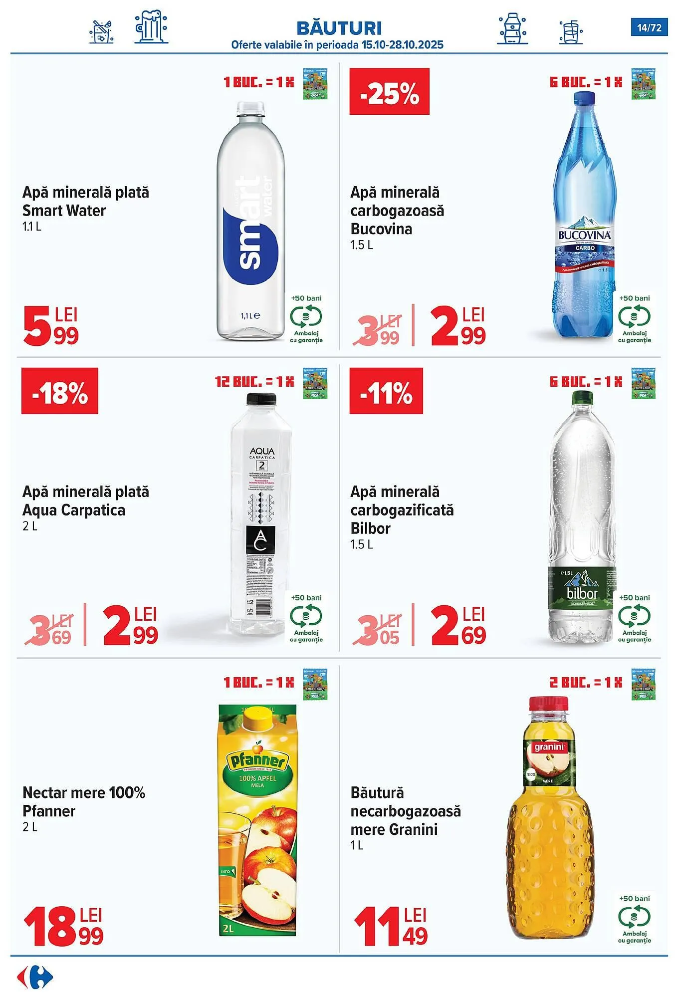 Catalog Catalog Carrefour de la 15 octombrie până la 4 noiembrie 2025 - Revista Pagina 15