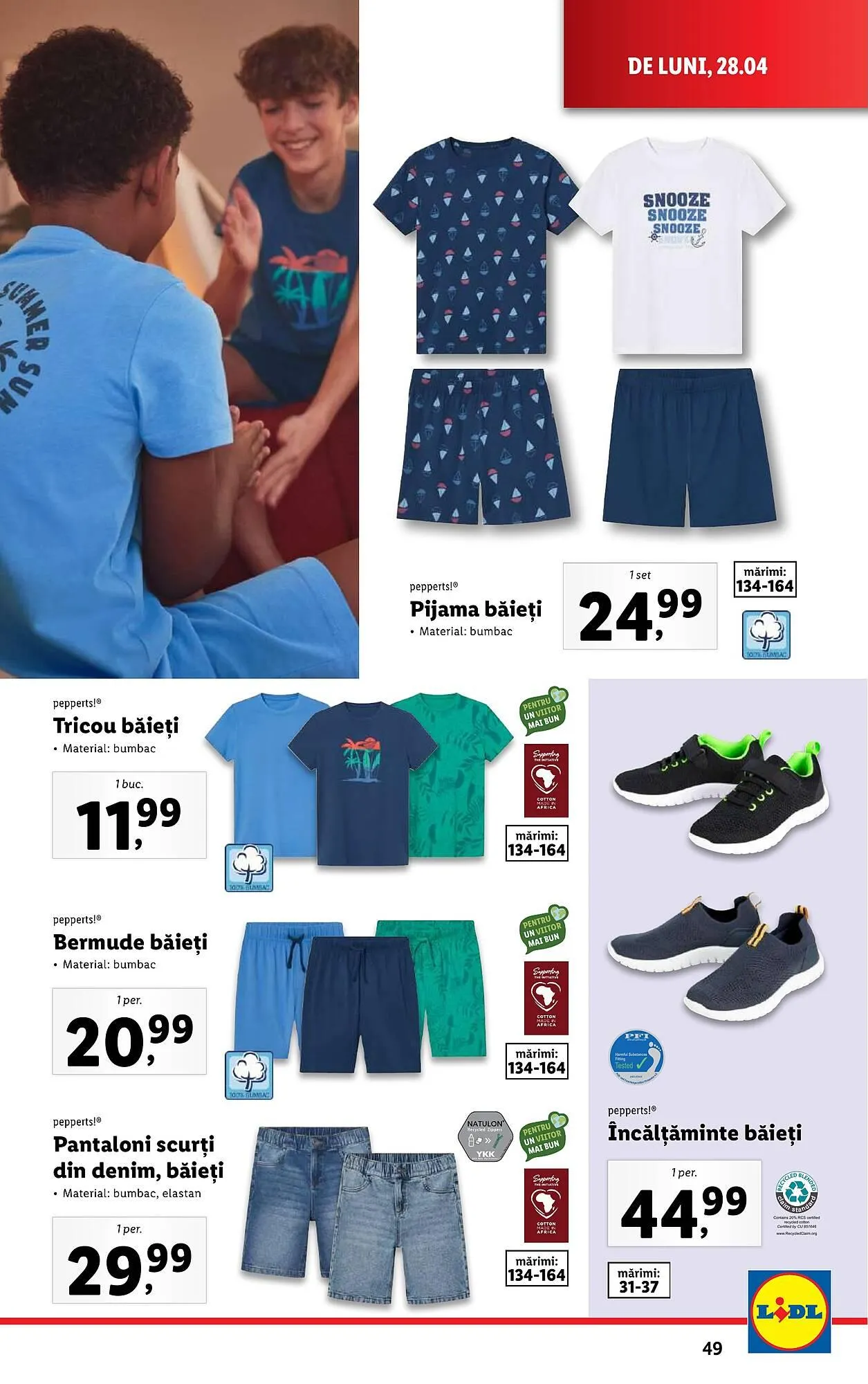 Catalog Catalog Lidl de la 22 aprilie până la 27 aprilie 2025 - Revista Pagina 49