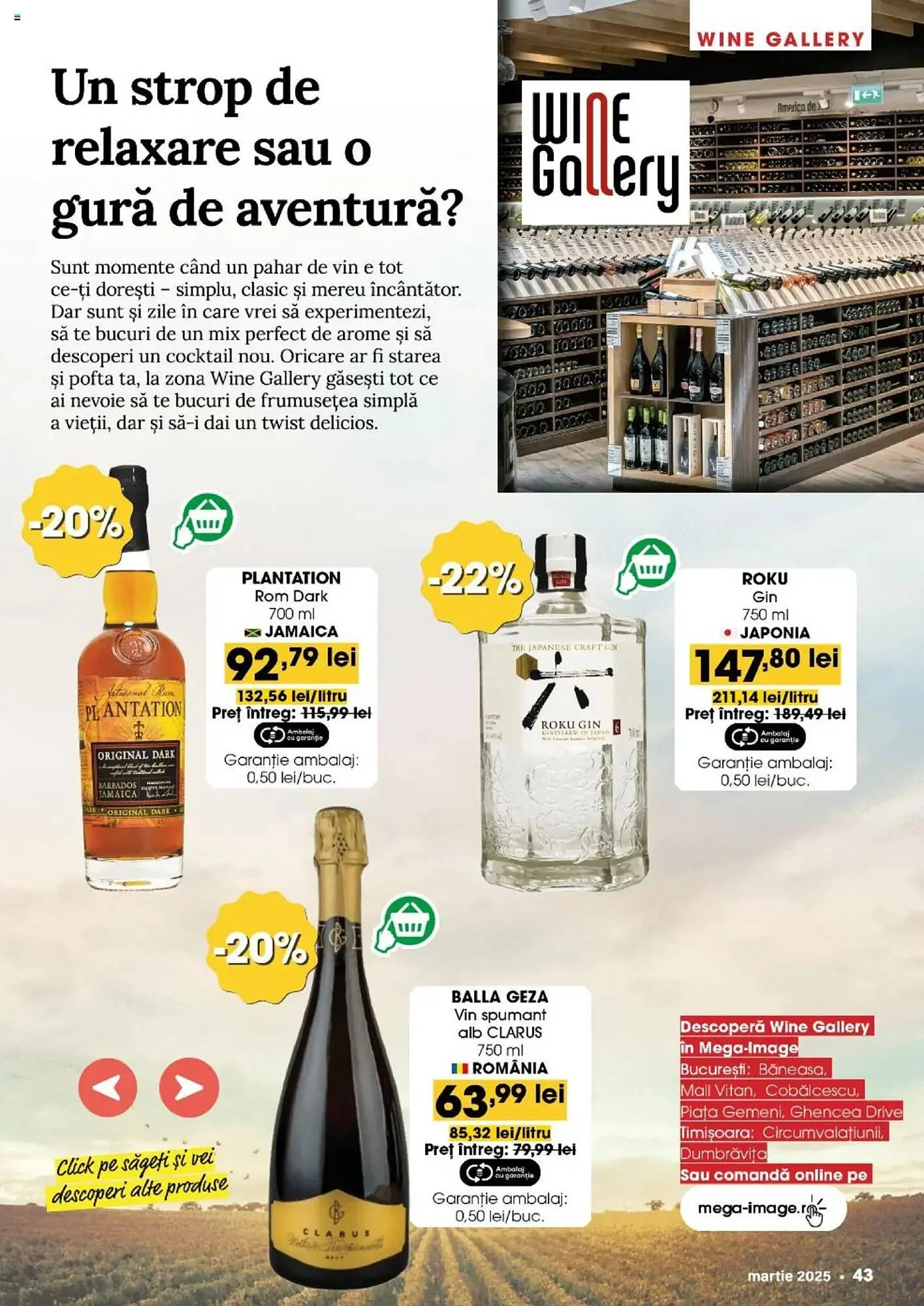 Catalog Catalog Mega Image de la 27 februarie până la 25 martie 2025 - Revista Pagina 43