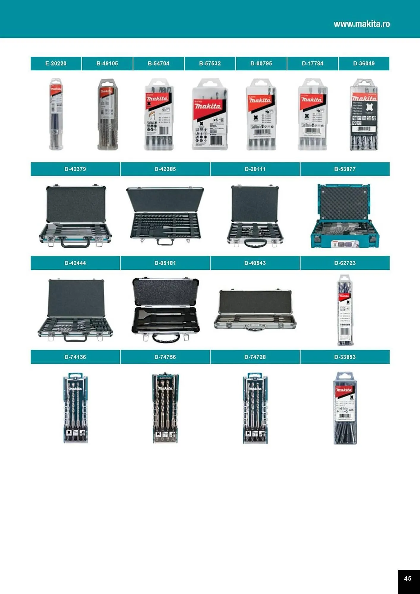 Catalog Catalog Makita de la 1 aprilie până la 31 decembrie 2025 - Revista Pagina 45