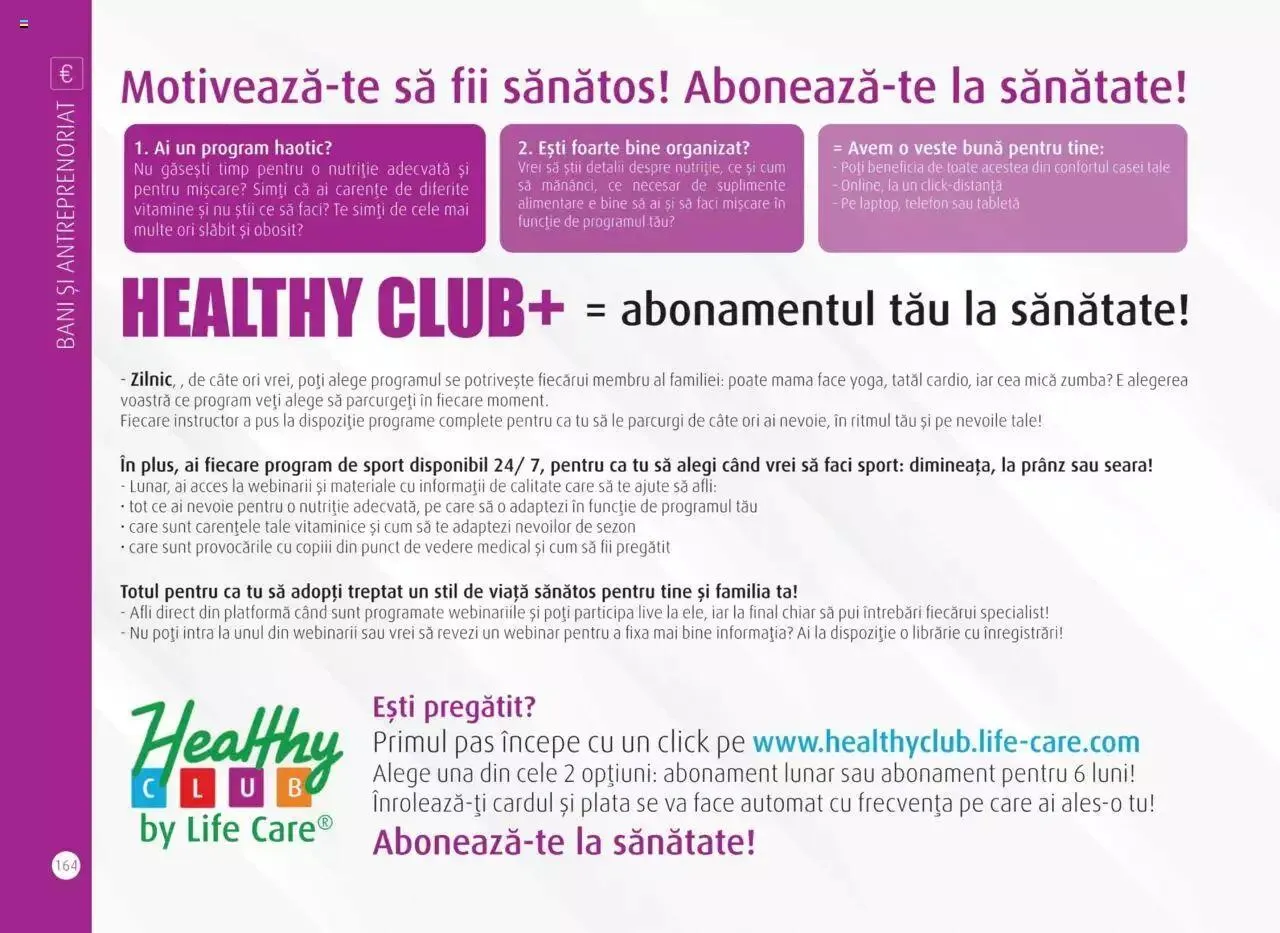 Catalog Life Care - Catalog Life Care toamna 2023 - iarna 2024 de la 1 septembrie până la 31 ianuarie 2024 - Revista Pagina 166