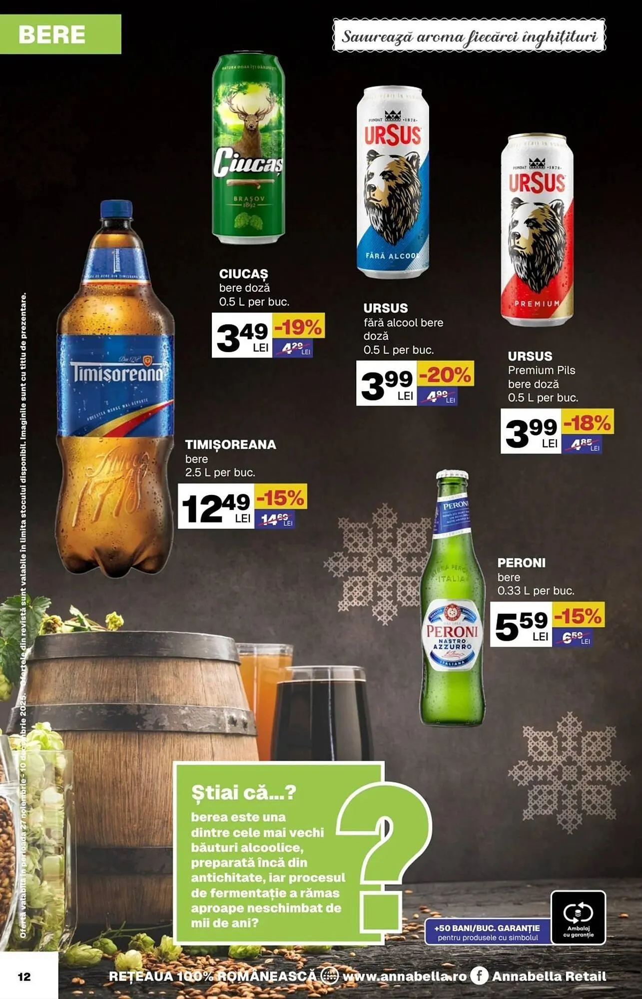 Catalog Catalog Annabella de la 2 decembrie până la 10 decembrie 2025 - Revista Pagina 12