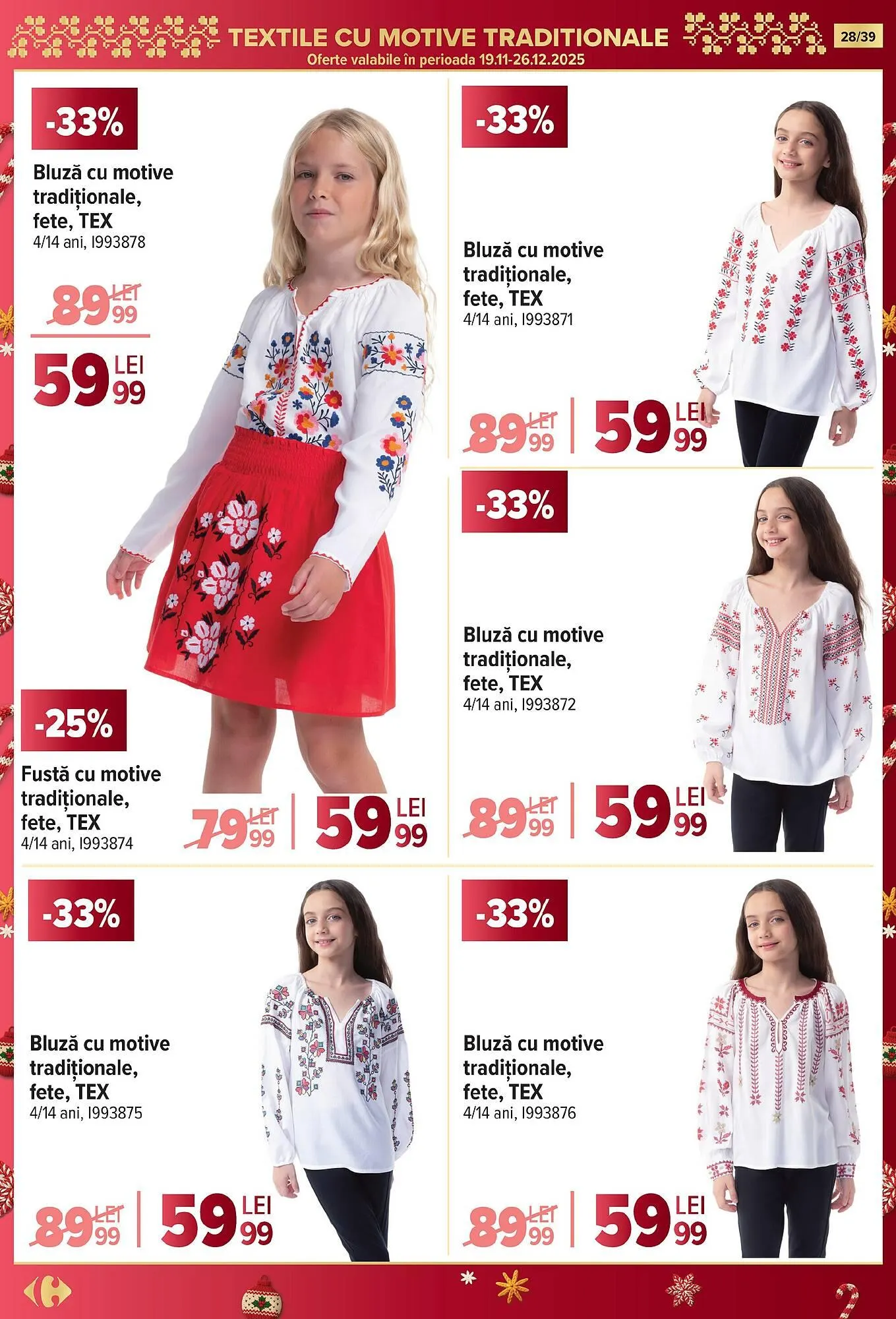 Catalog Catalog Carrefour de la 19 noiembrie până la 25 noiembrie 2025 - Revista Pagina 28
