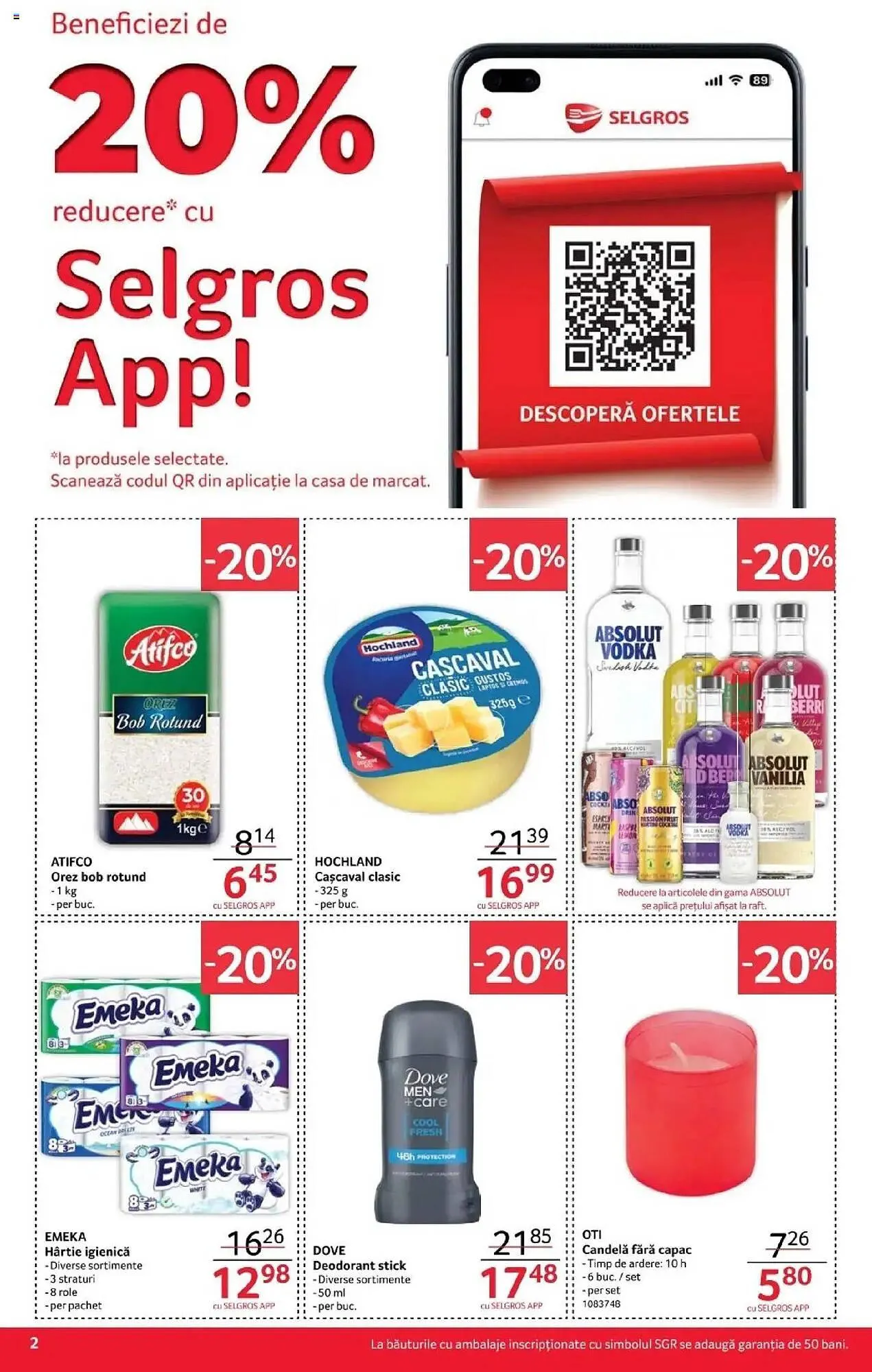 Catalog Catalog Selgros de la 16 octombrie până la 30 octombrie 2025 - Revista Pagina 2