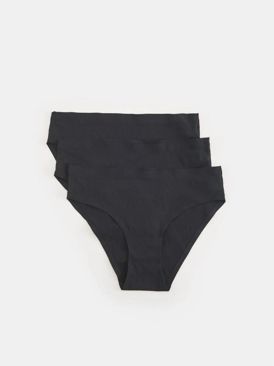 Set de 3 perechi de chiloți fără cusături