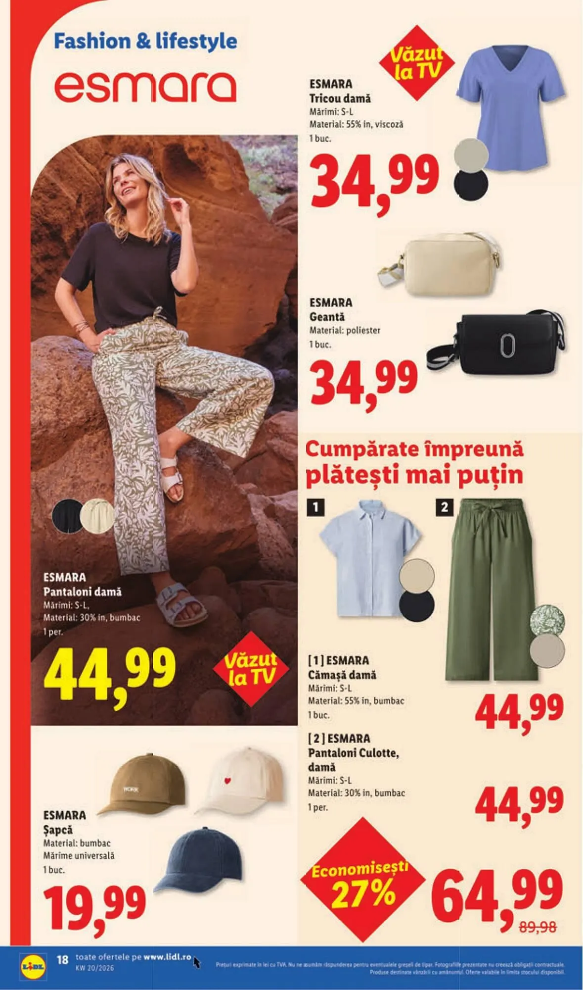 Catalog Catalog Lidl de la 11 mai până la 17 mai 2026 - Revista Pagina 18