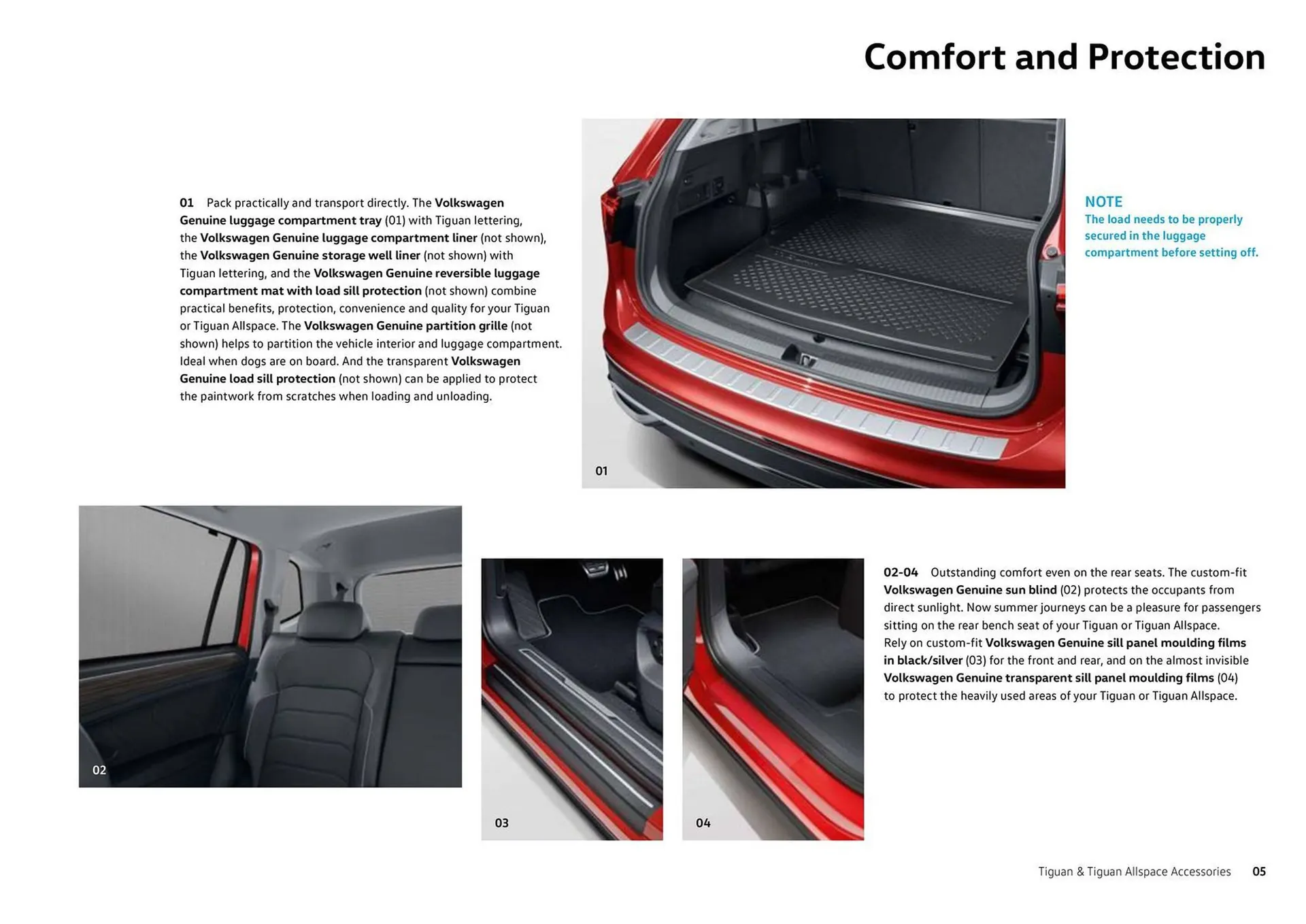 Catalog Volkswagen Accessories For The Tiguan & Tiguan Allspace catalog de la 26 iulie până la 31 decembrie 2023 - Revista Pagina 5