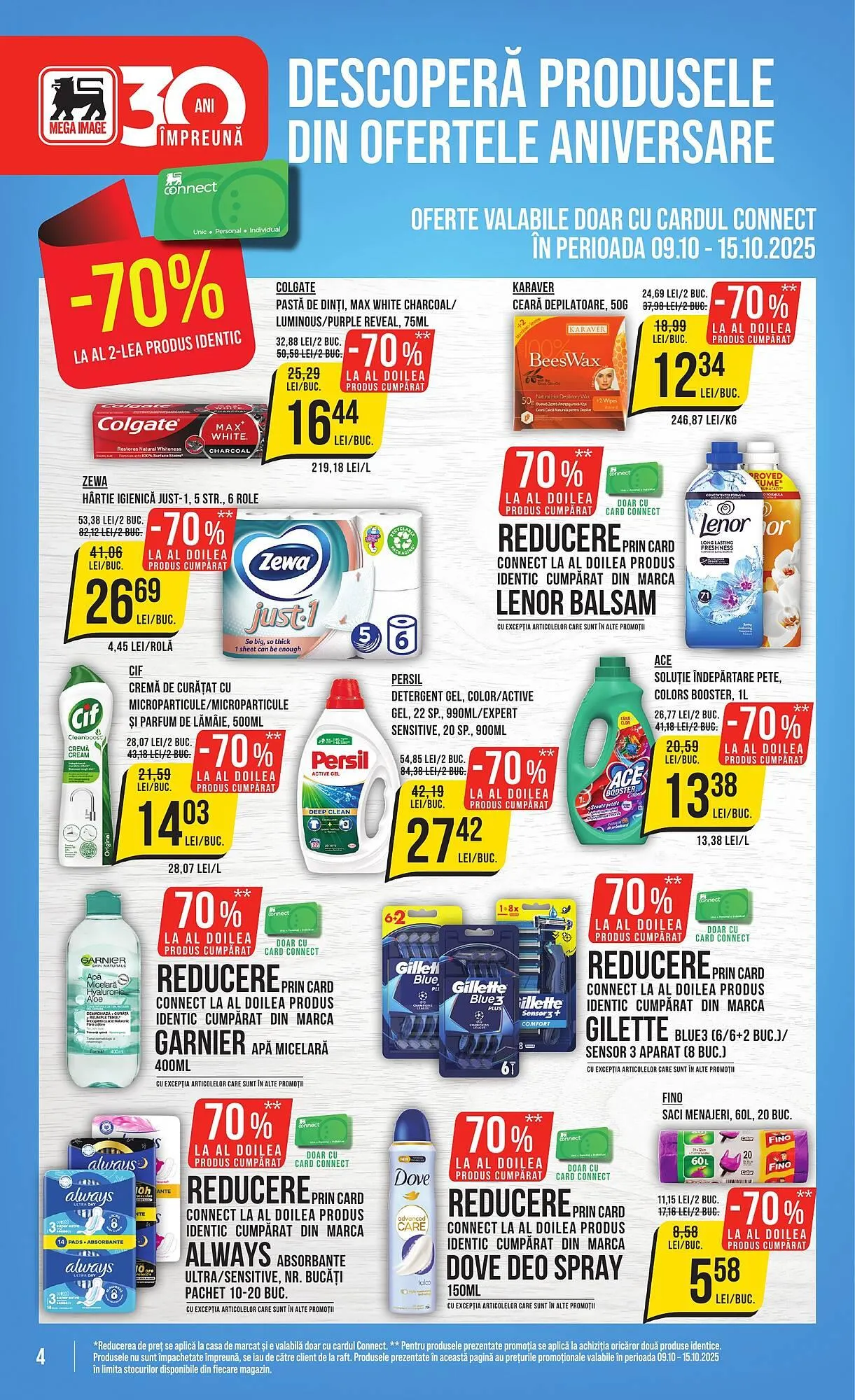 Catalog Catalog Mega Image de la 9 octombrie până la 15 octombrie 2025 - Revista Pagina 4