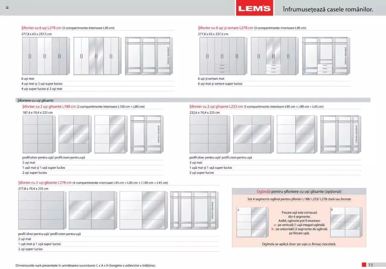 Catalog Lem’s - Dormitor Zeppelin de la 1 septembrie până la 31 decembrie 2023 - Revista Pagina 11