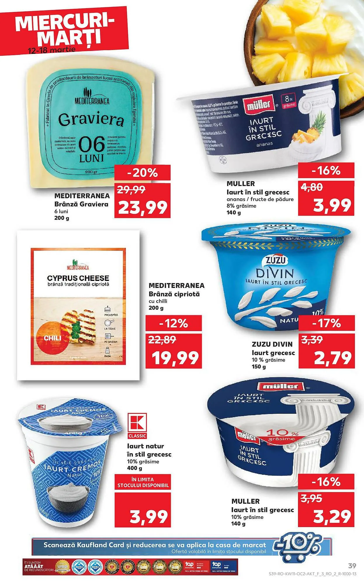 Catalog Catalog Kaufland de la 12 martie până la 18 martie 2025 - Revista Pagina 39