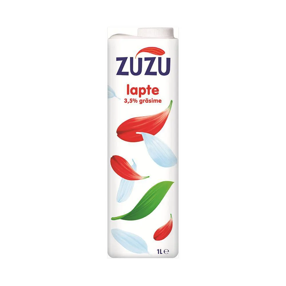 Lapte integral ZuZu, 3.5% grasime, 1 l
