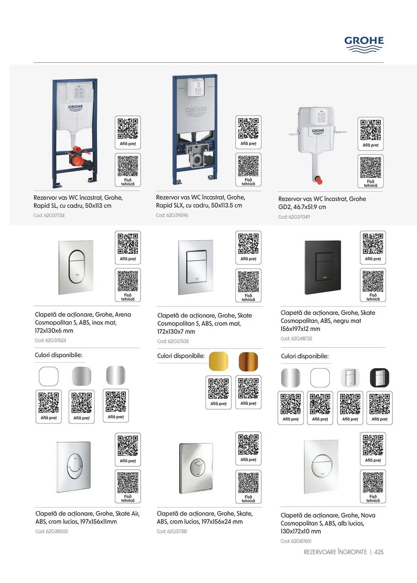 Catalog Catalog Romstal de la 1 aprilie până la 31 decembrie 2026 - Revista Pagina 425