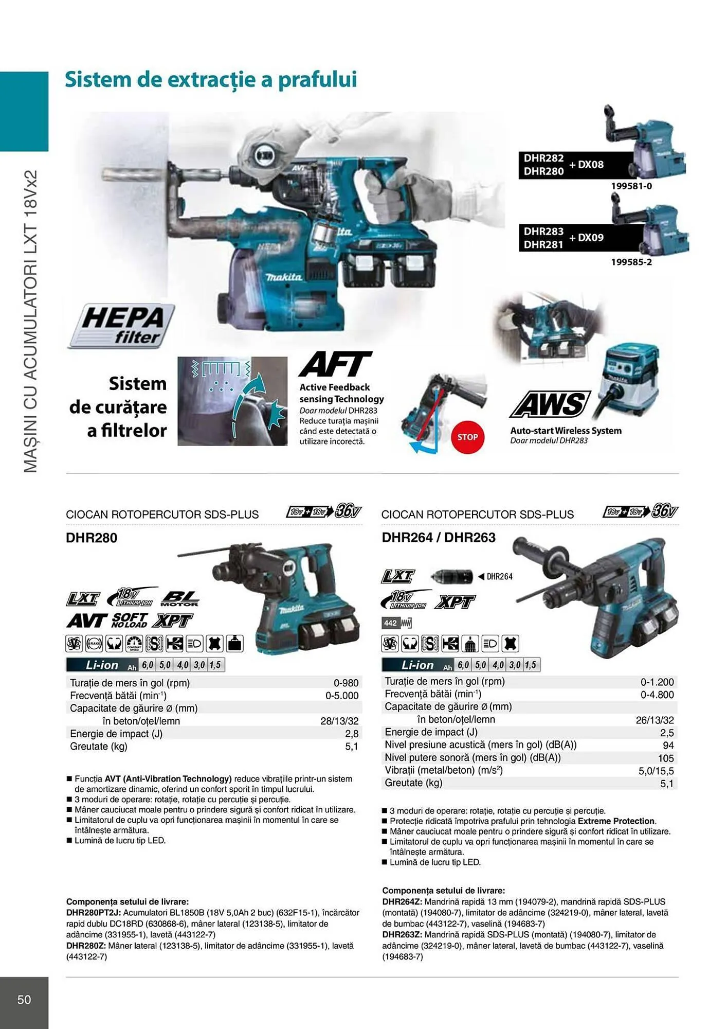 Catalog Catalog Makita de la 28 aprilie până la 31 decembrie 2026 - Revista Pagina 50