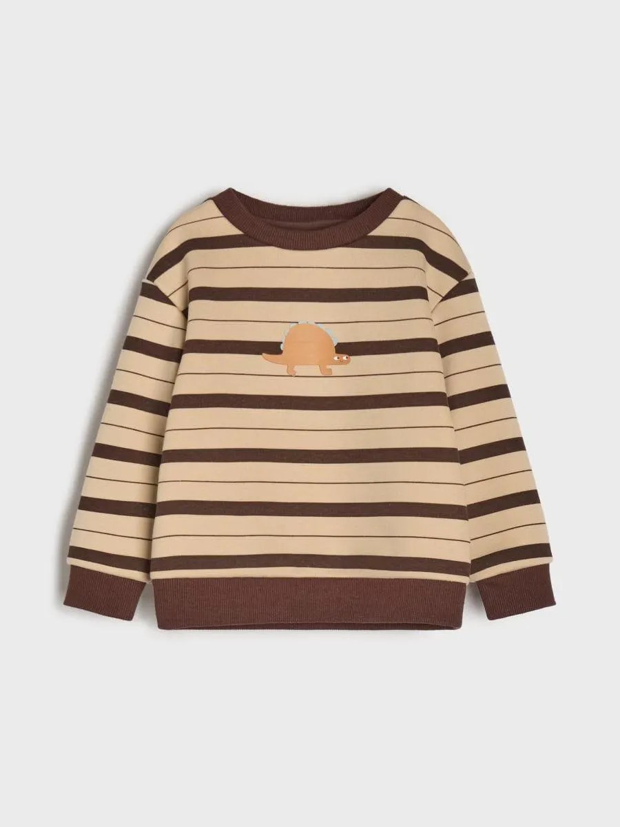 Bluză călduroasă cu guler rotund (crewneck)