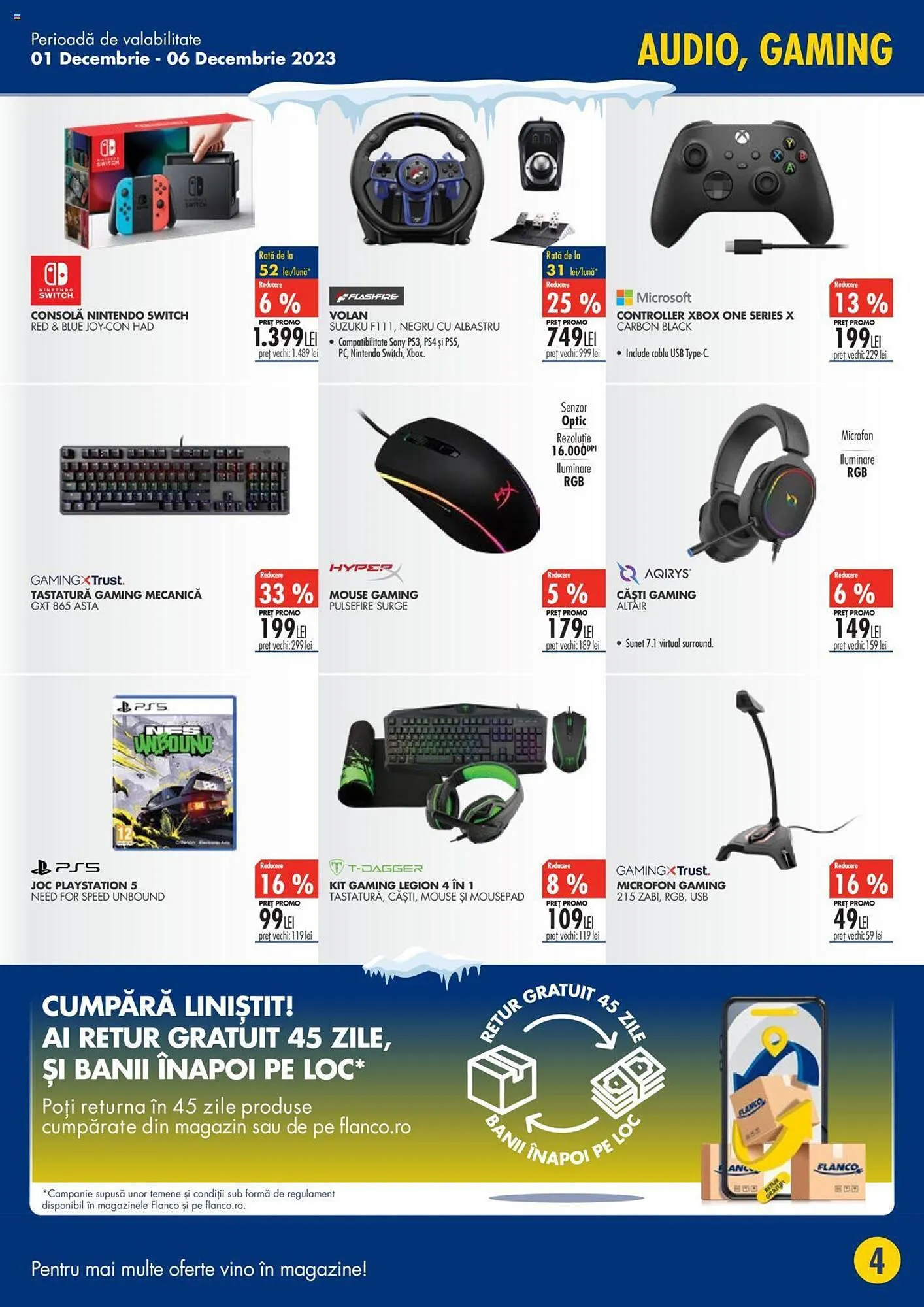 Catalog Flanco catalog de la 1 decembrie până la 6 decembrie 2023 - Revista Pagina 4