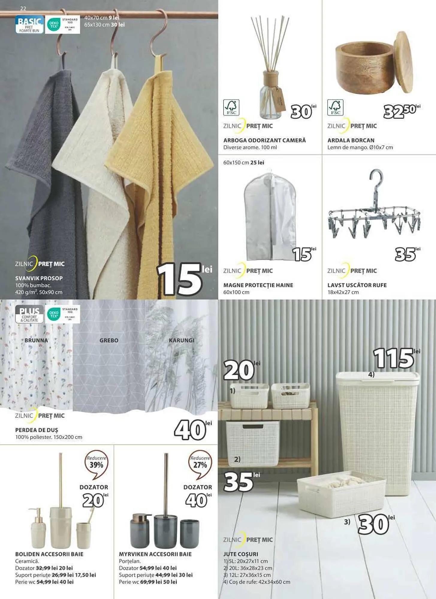 Catalog JYSK catalog de la 7 septembrie până la 4 octombrie 2023 - Revista Pagina 22