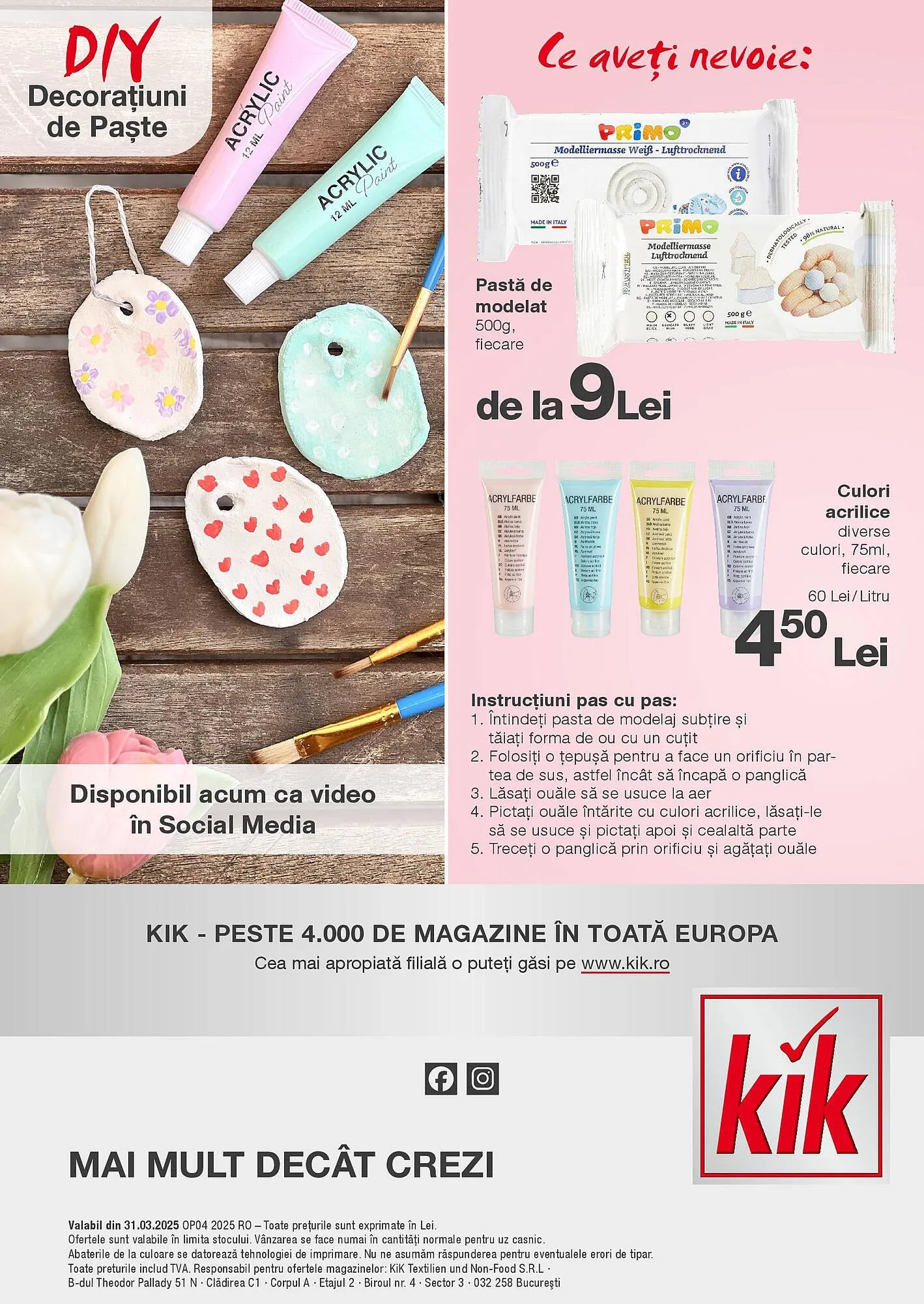 Catalog Catalog Kik de la 30 martie până la 6 aprilie 2025 - Revista Pagina 26