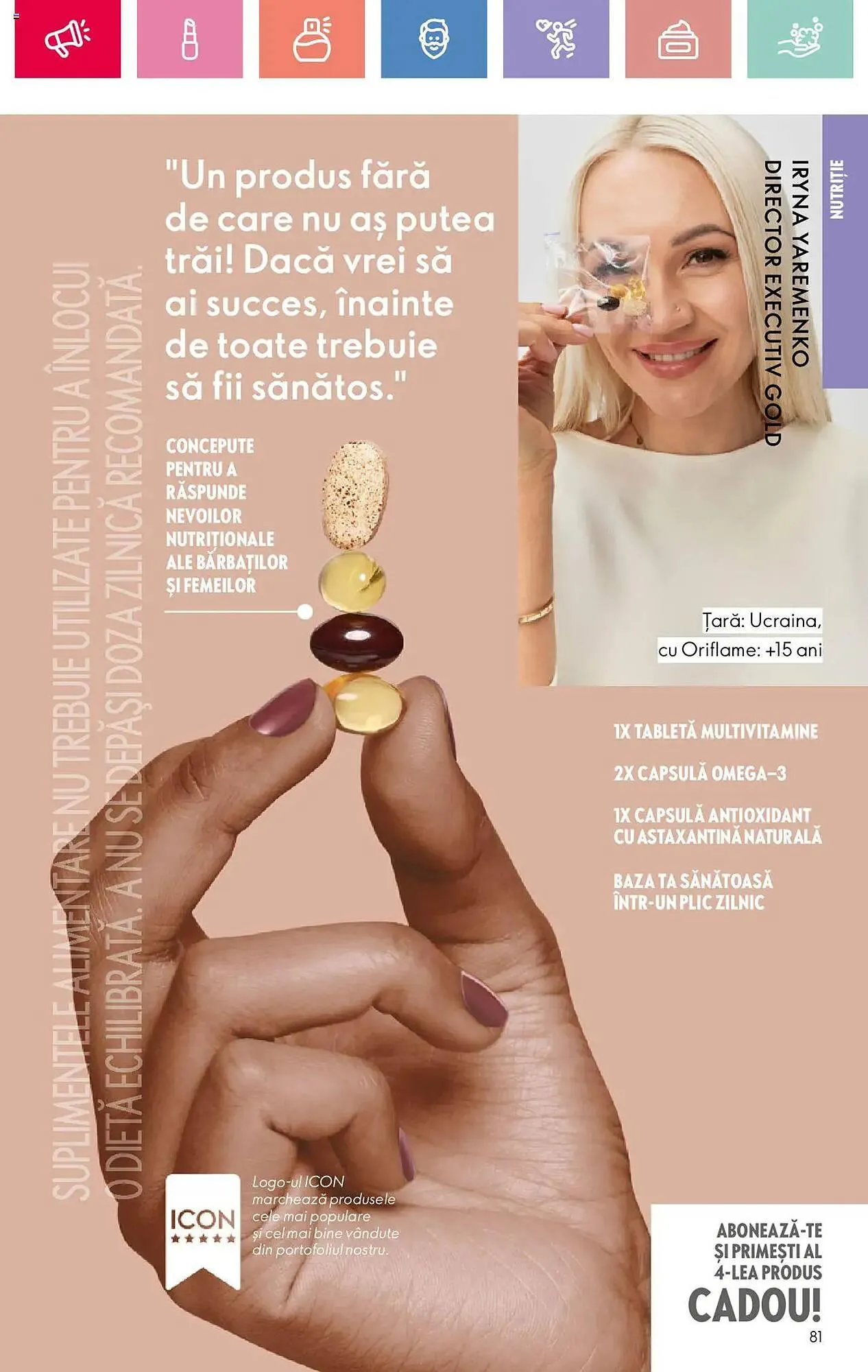 Catalog Catalog Oriflame de la 2 martie până la 22 martie 2025 - Revista Pagina 81
