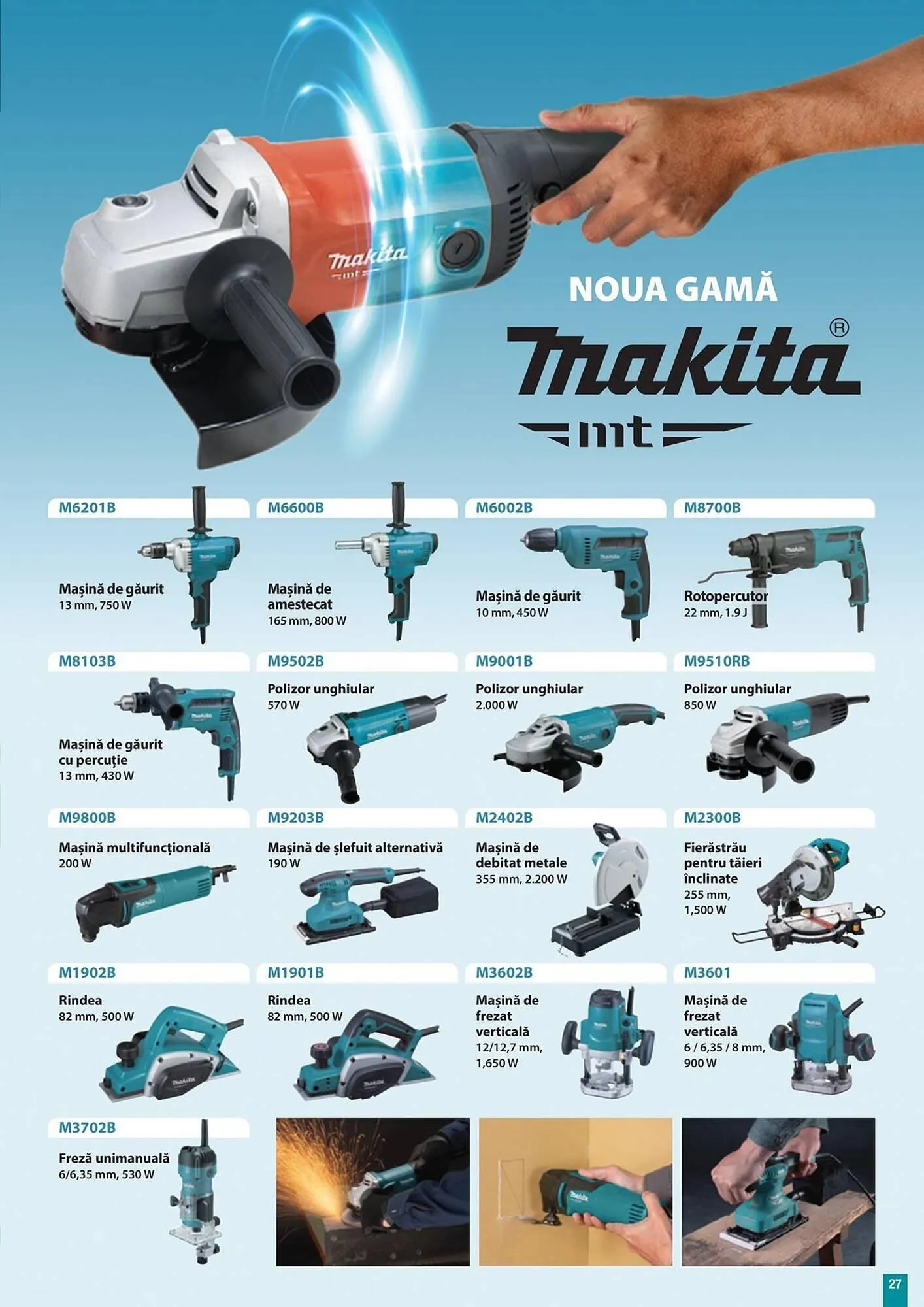 Catalog Catalog Makita de la 27 februarie până la 31 martie 2026 - Revista Pagina 27