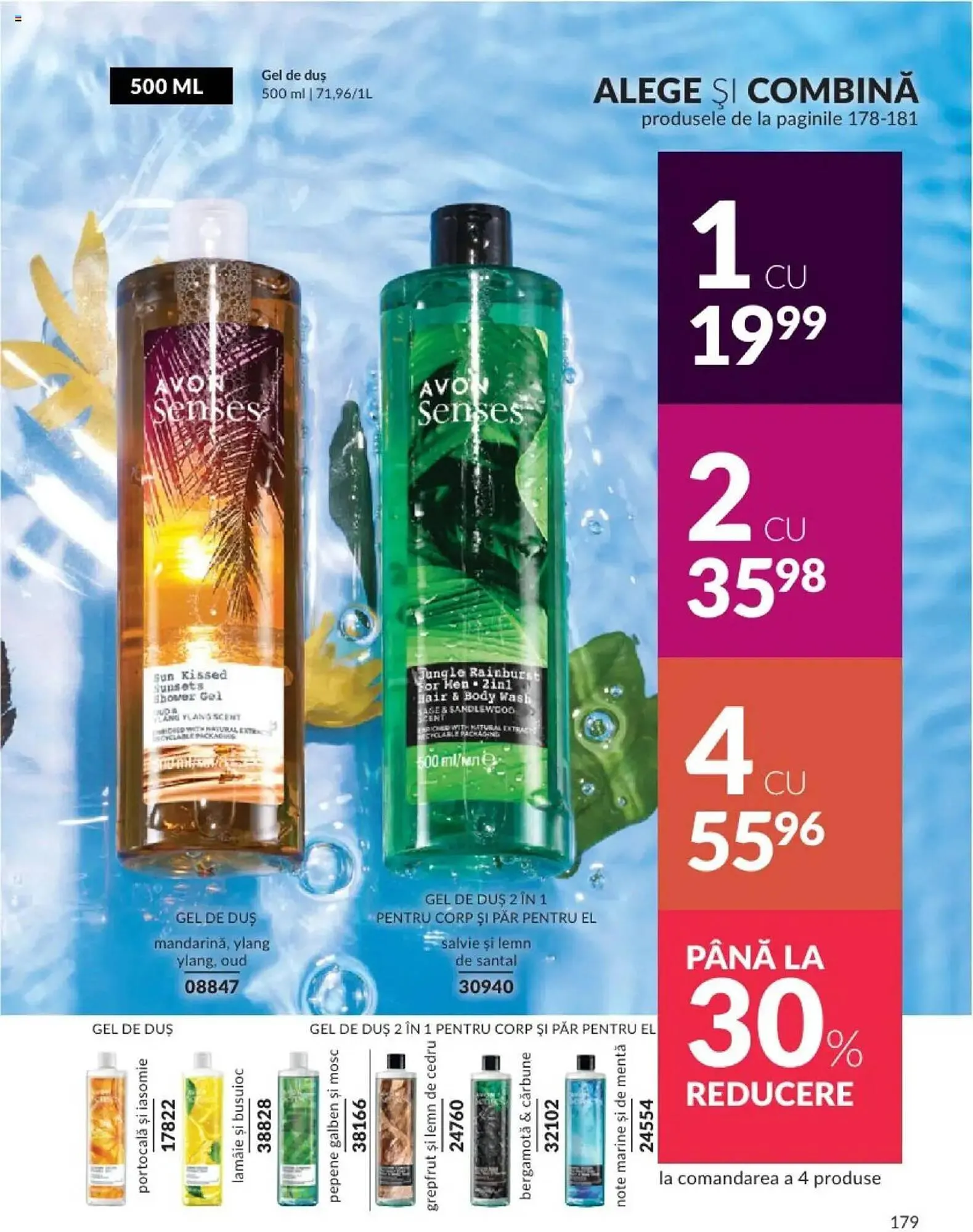 Catalog Catalog Avon de la 1 ianuarie până la 31 ianuarie 2025 - Revista Pagina 179