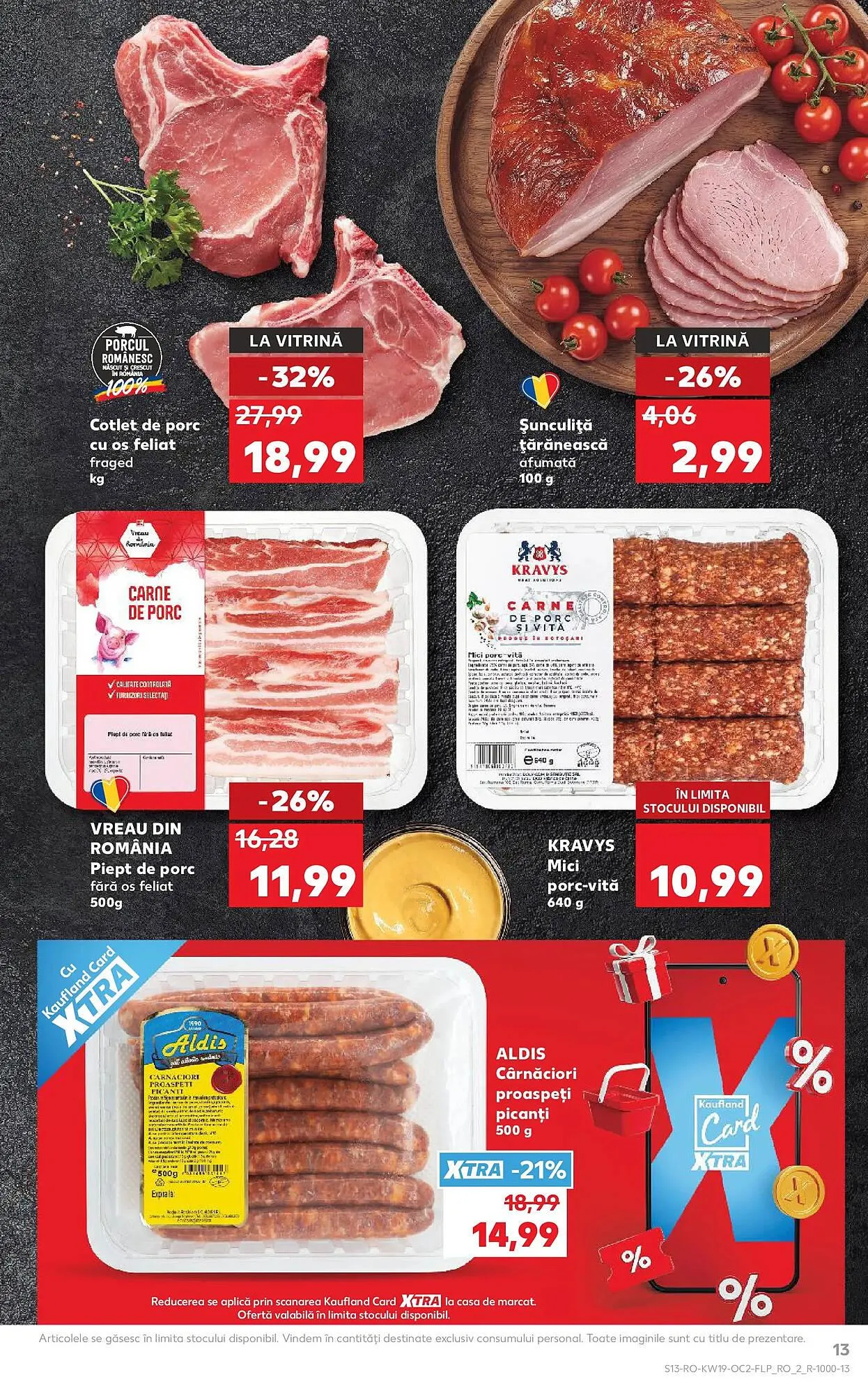 Catalog Catalog Kaufland de la 6 mai până la 12 mai 2026 - Revista Pagina 13